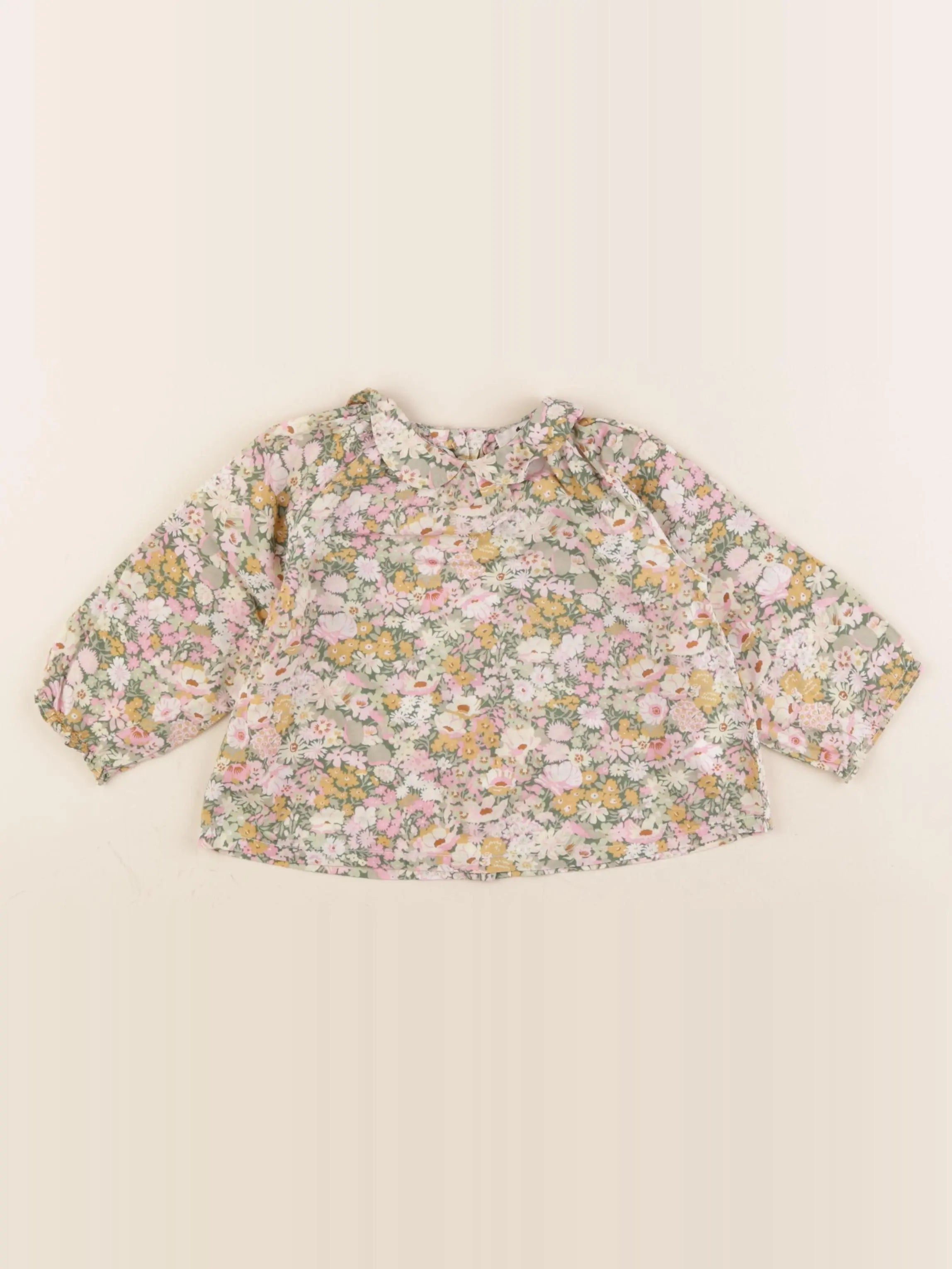 Cyrillus - blouse multicolore - 9 mois