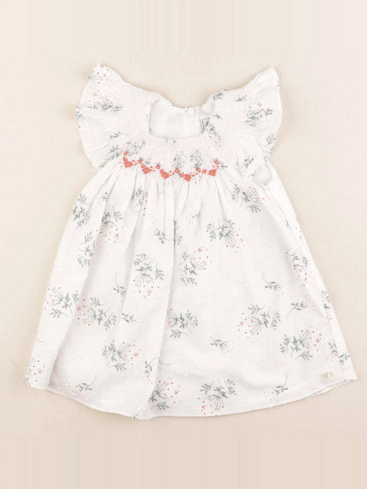 Tartine & Chocolat - robe blanc - 1 an