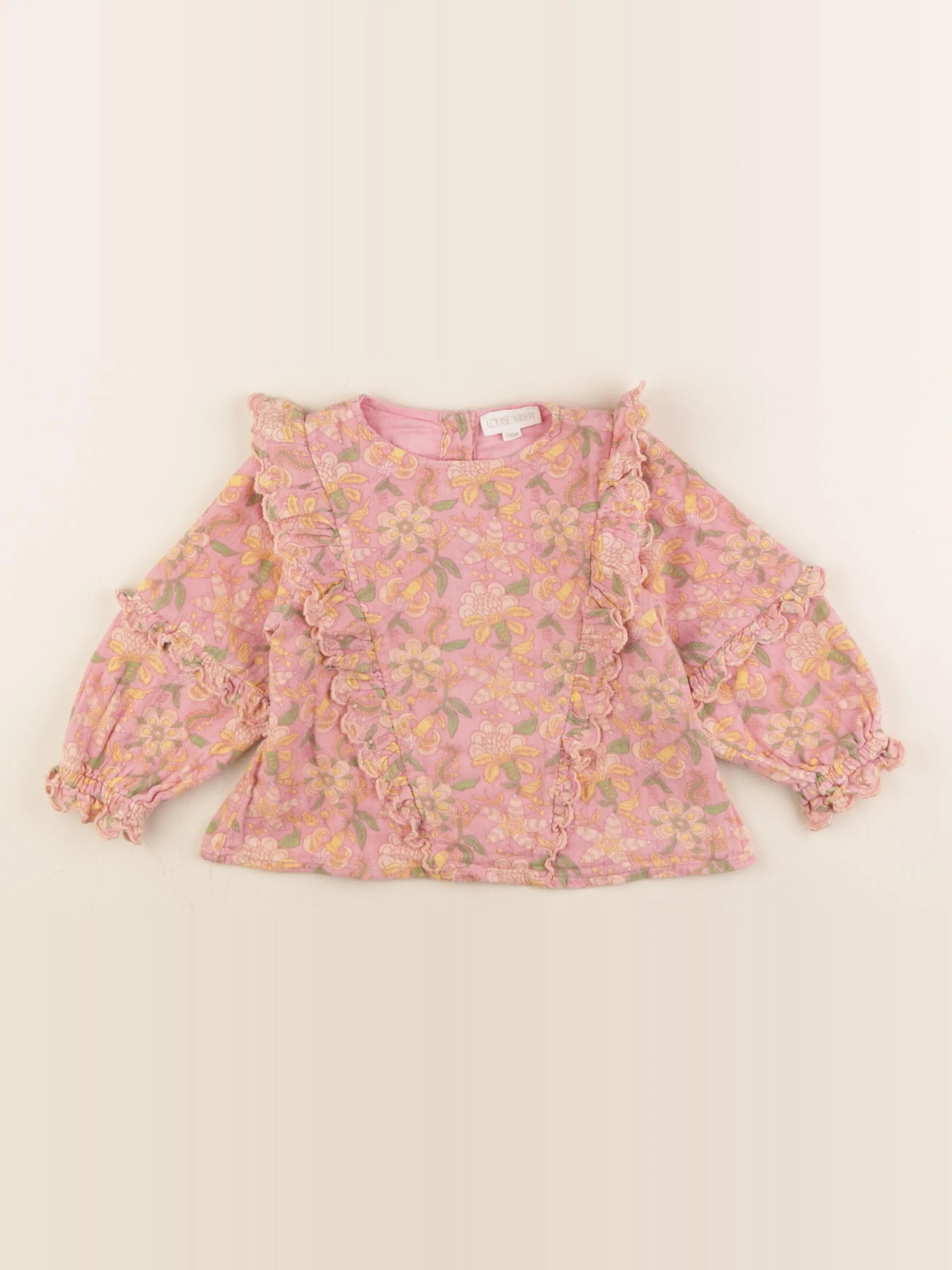 Louis Louise - blouse multicolore - 24 mois