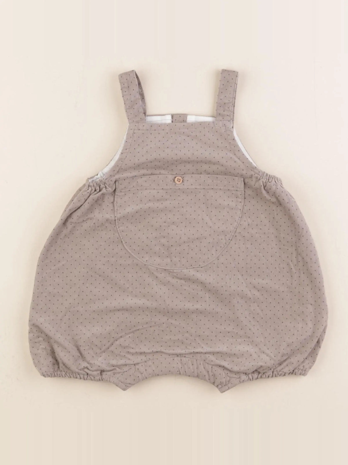 Boutchou - combinaison gris - 6 mois
