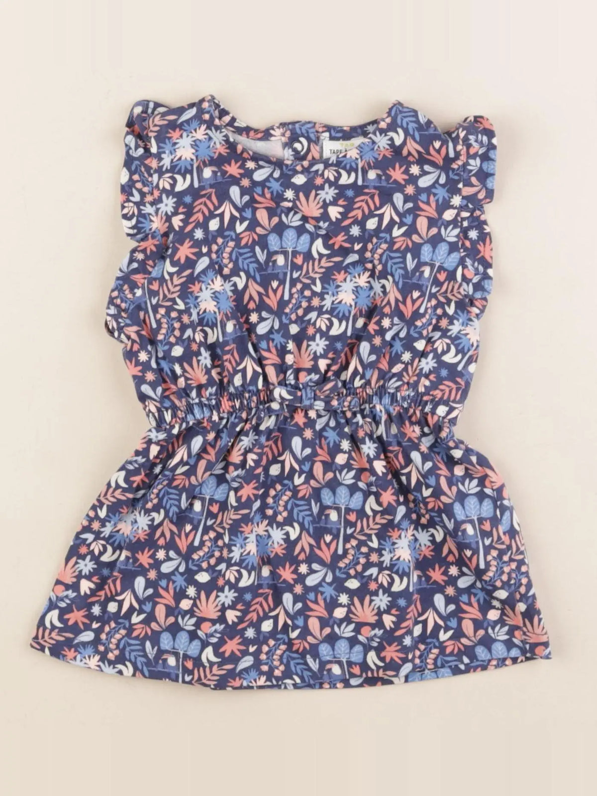 Tape à l'oeil - robe multicolore - 6 mois