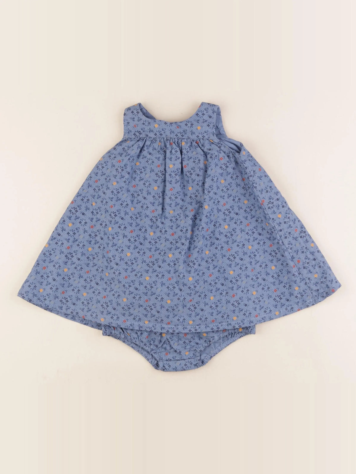 Boutchou - robe bleu - 6 mois