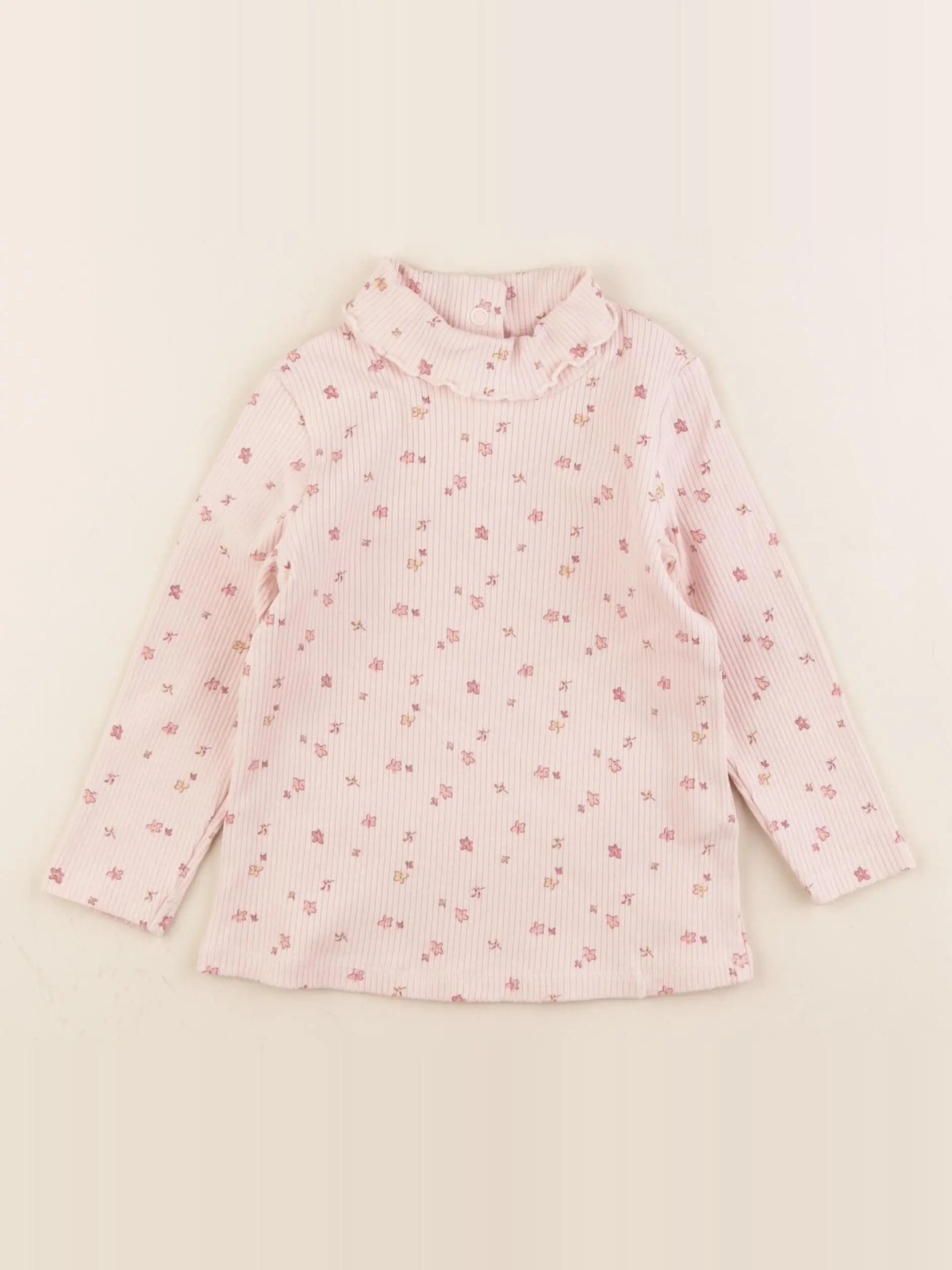 Tape à l'oeil - sous-pull rose - 24 mois