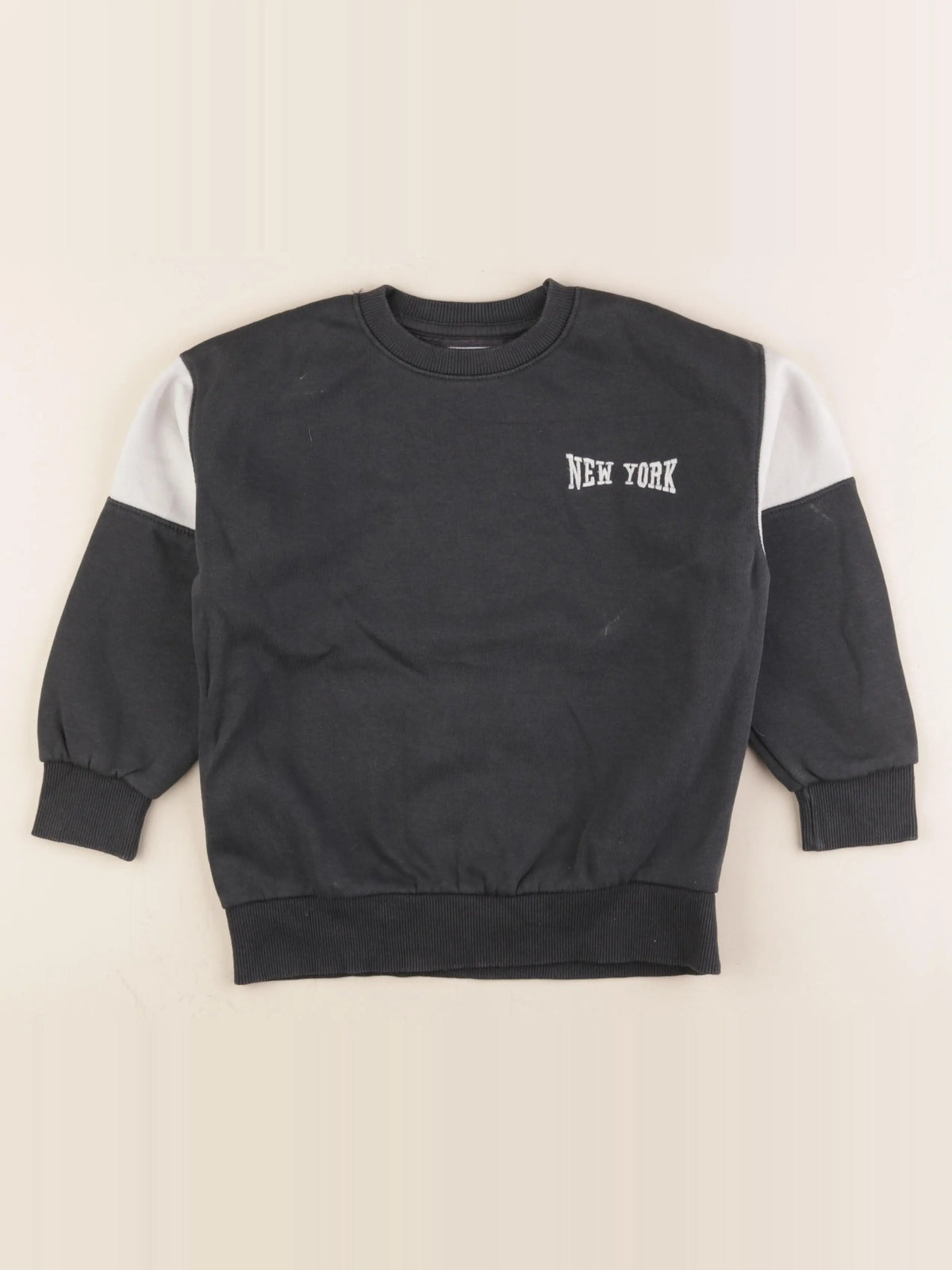 Zara - sweat imprimé au dos multicolore - 6/7 ans