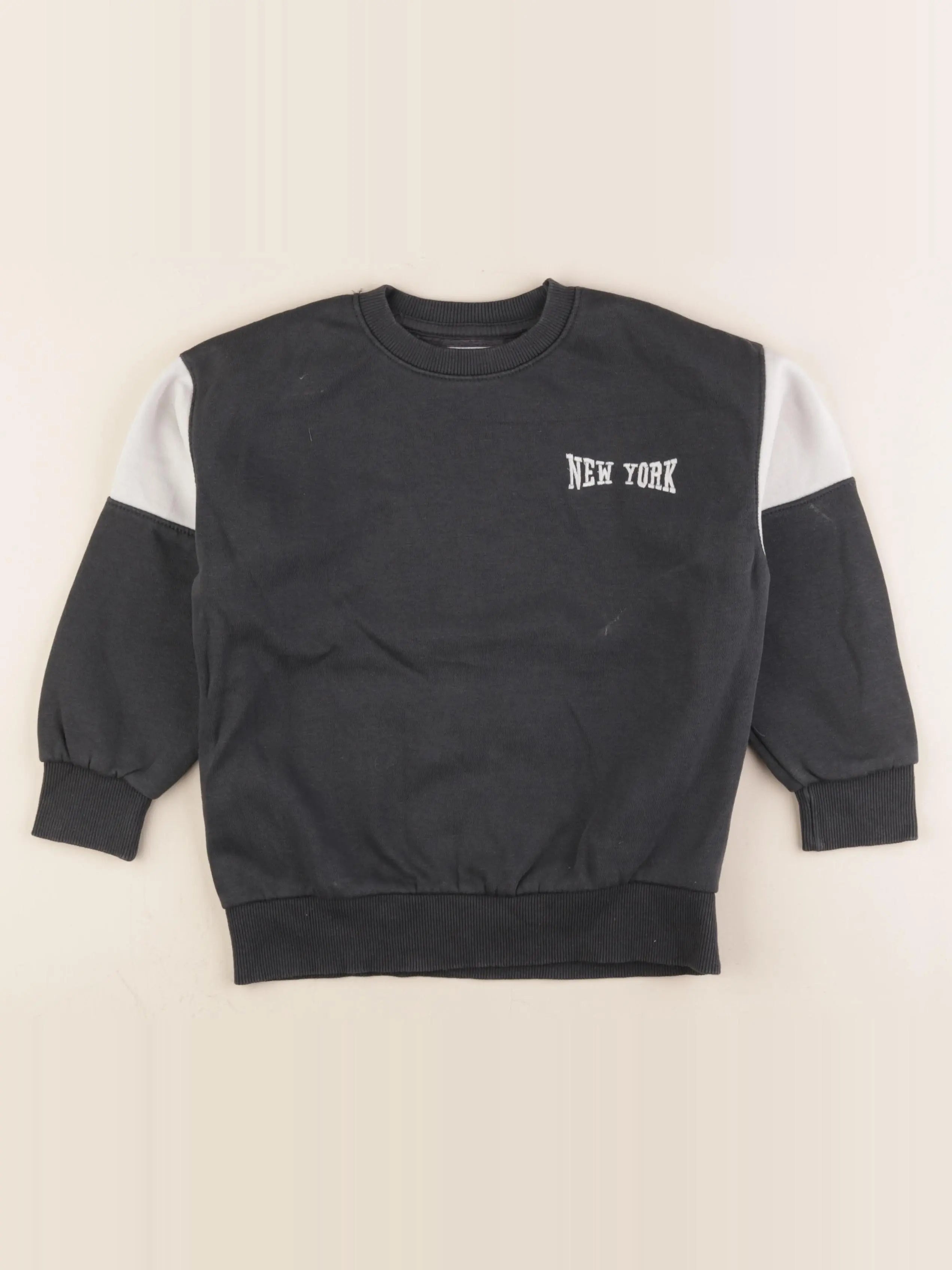 Zara - sweat imprimé au dos multicolore - 6/7 ans