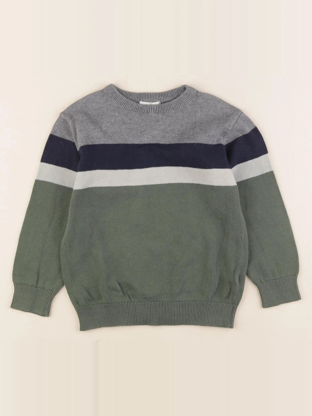 Vertbaudet - pull multicolore - 4 ans