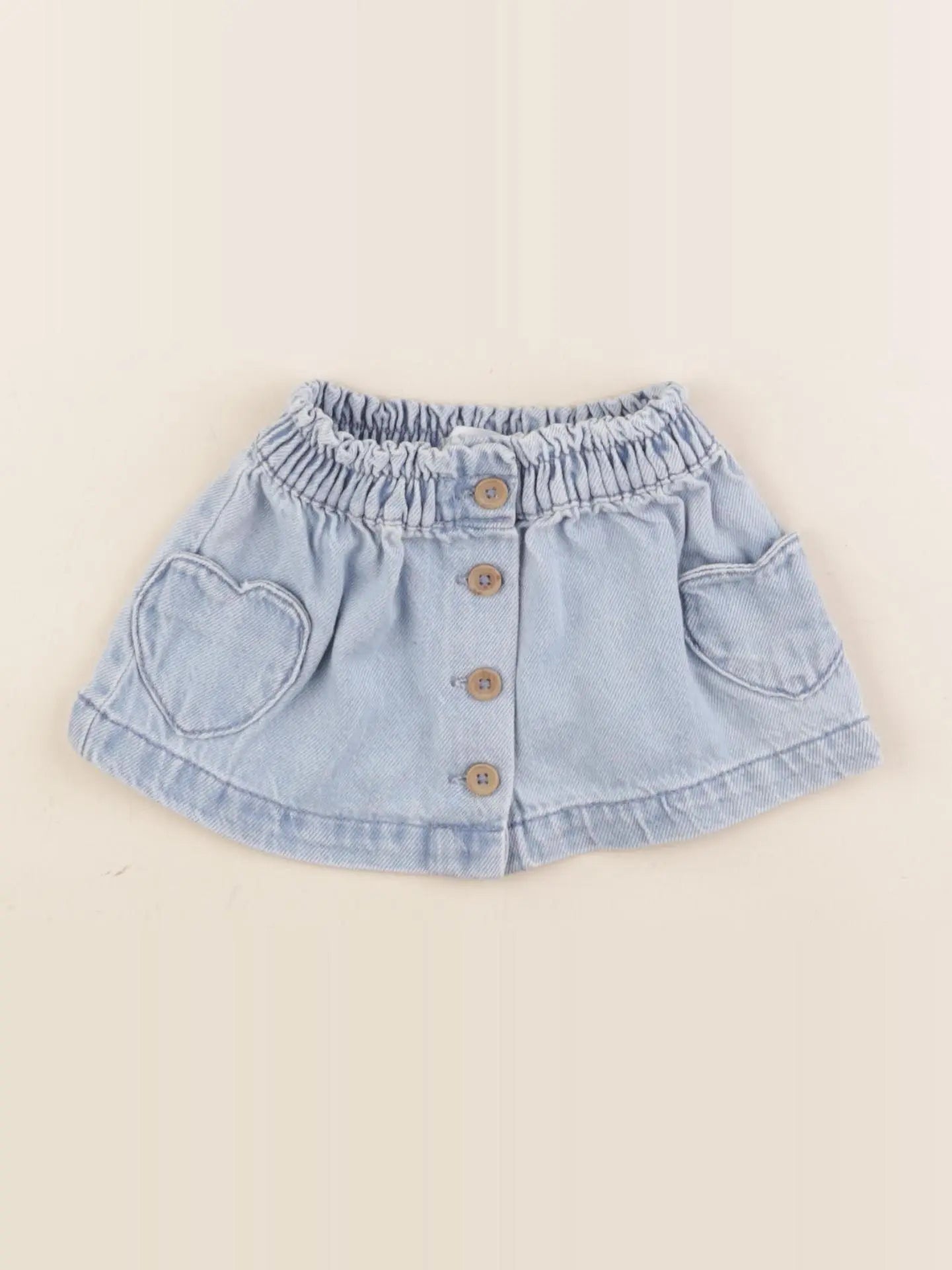 Vertbaudet - jupe bleu - 3 mois