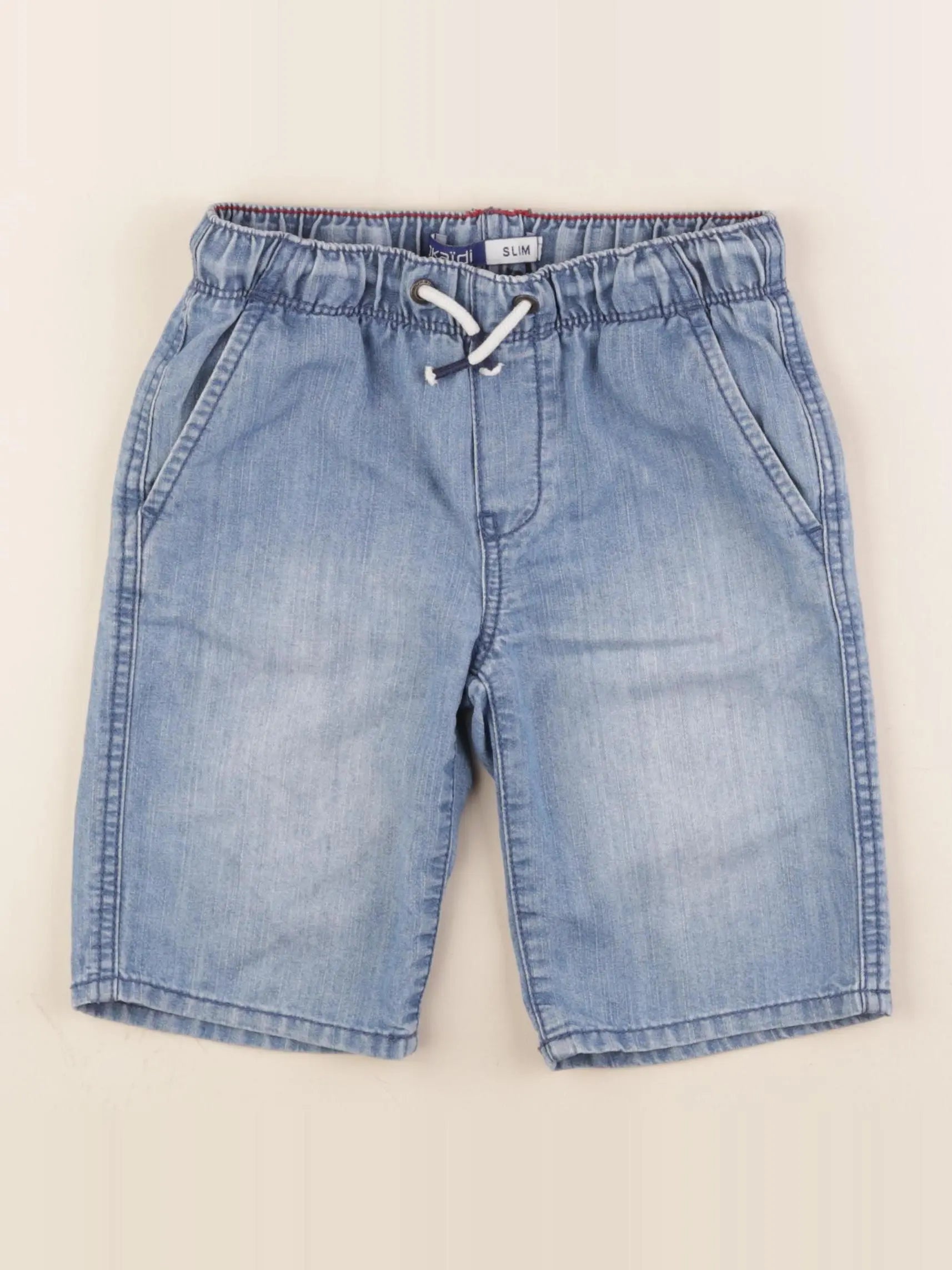 Vertbaudet - short bleu - 8 ans