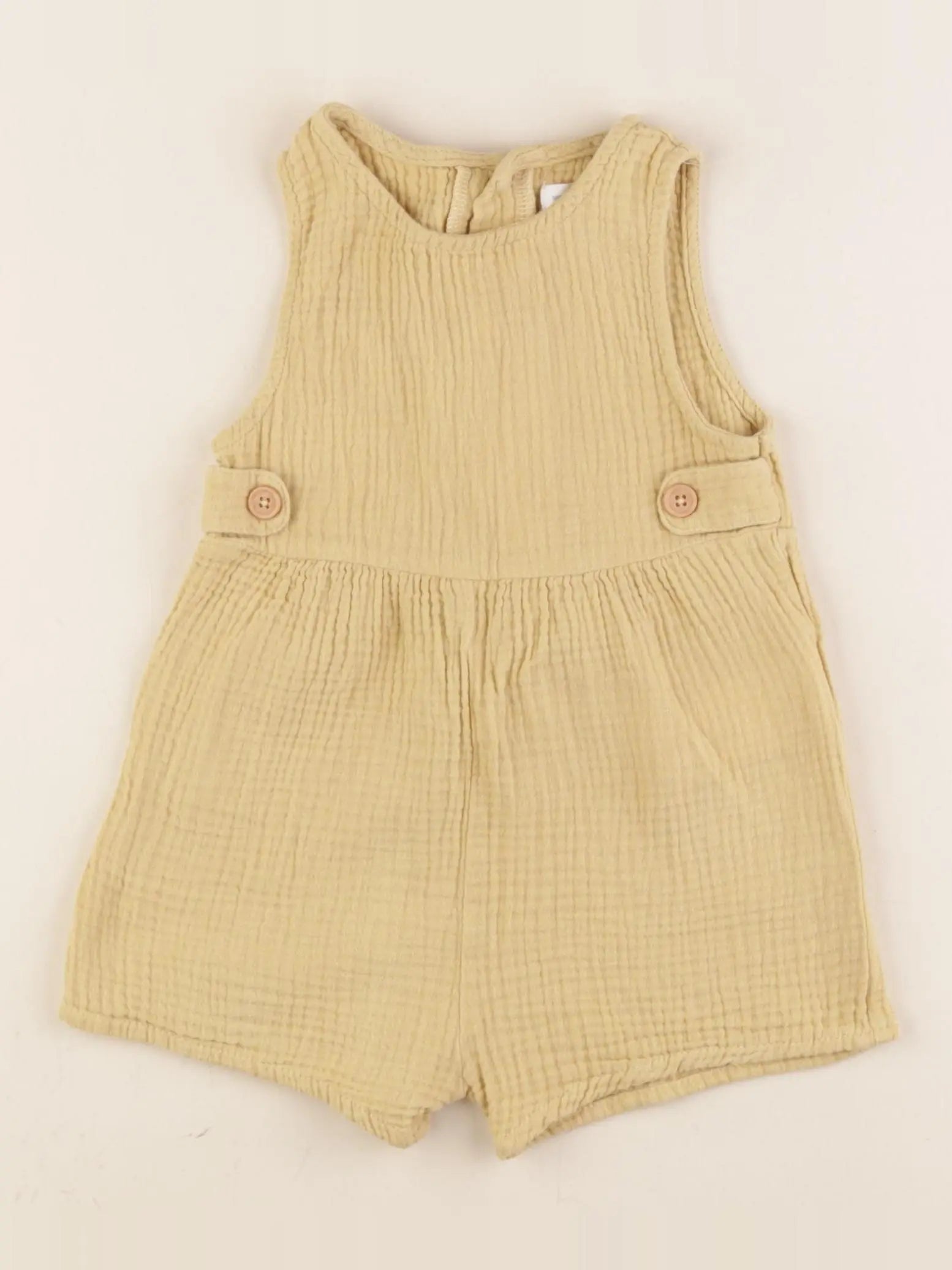 Vertbaudet - combinaison jaune - 24 mois