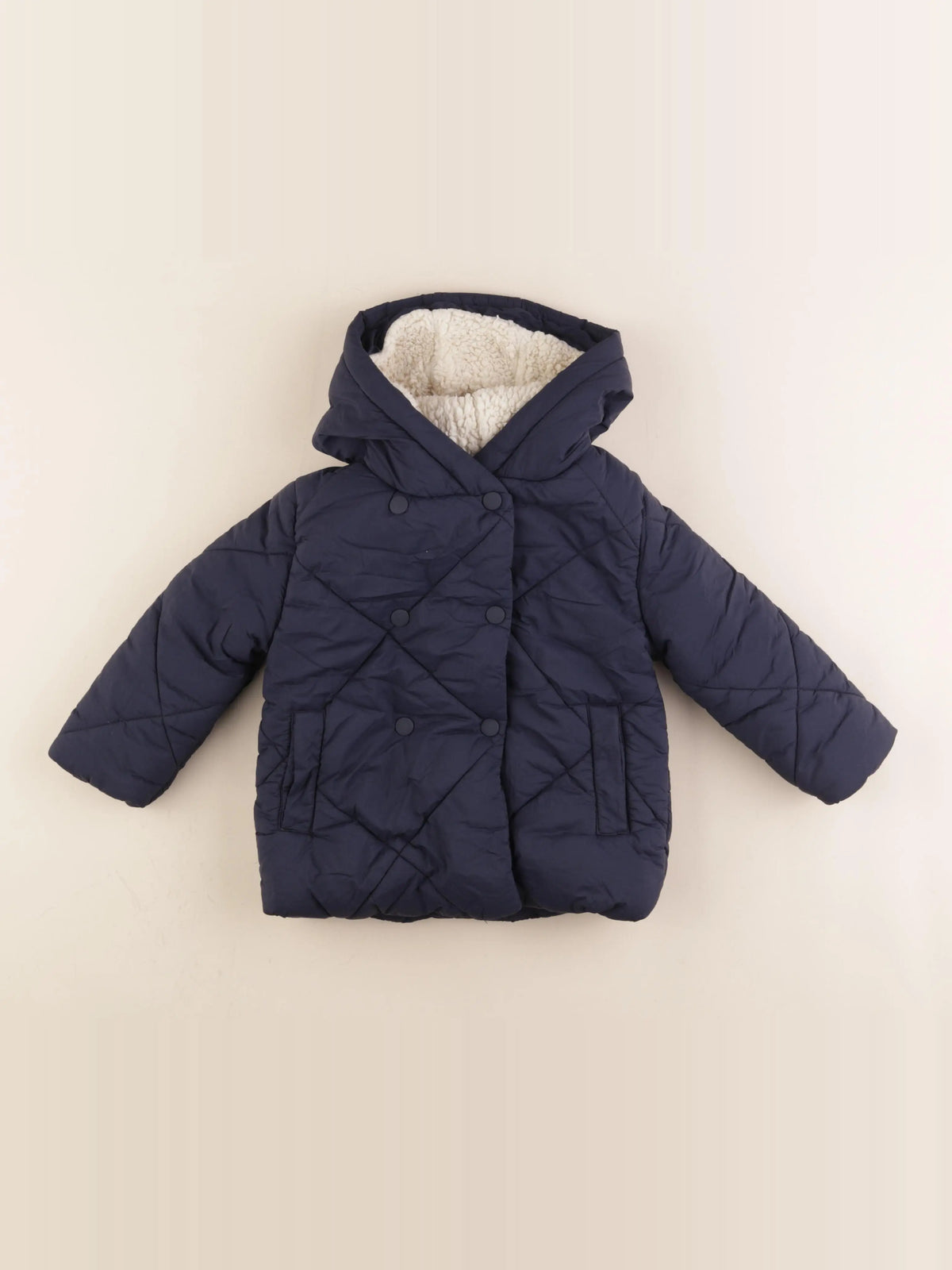 Vertbaudet - imperméable bleu - 3 ans