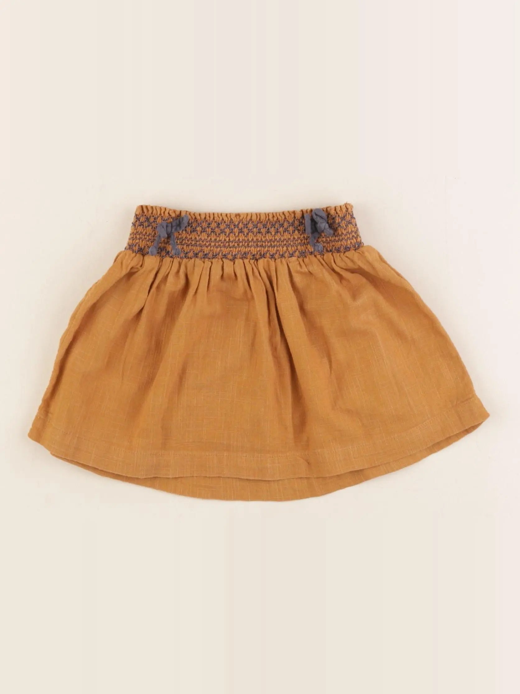 Vertbaudet - jupe marron - 18 mois