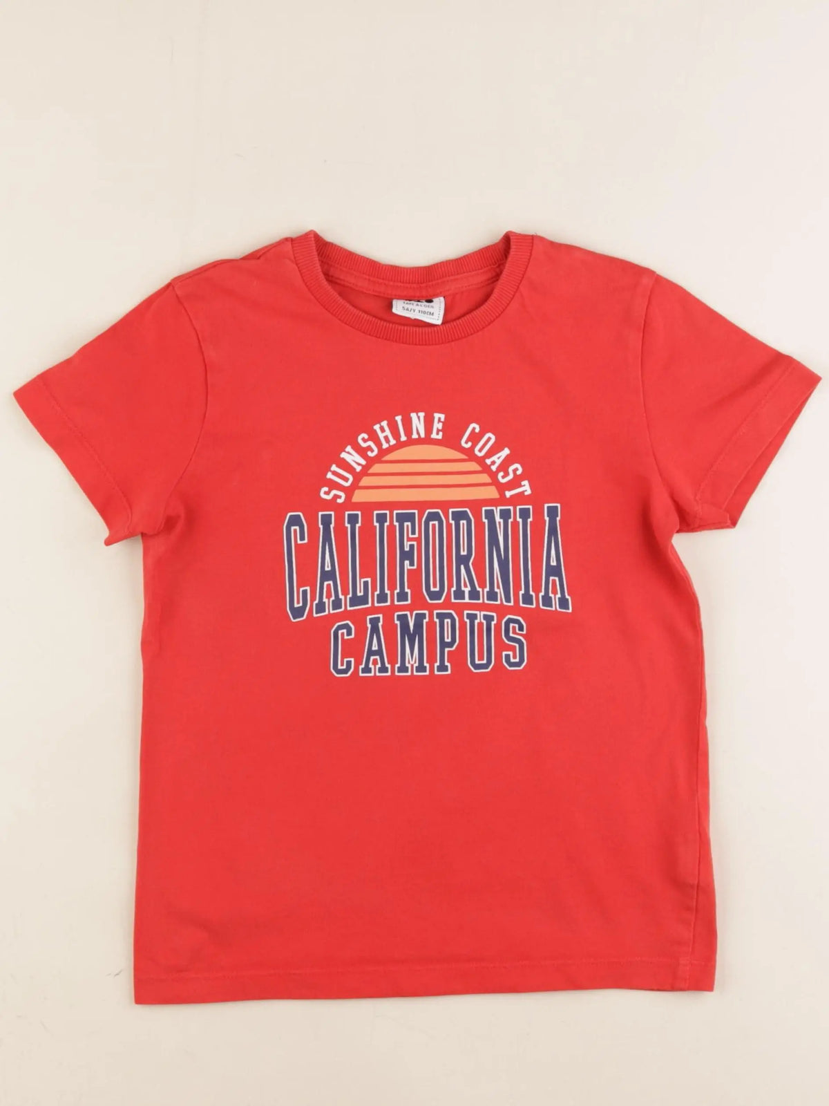 Tape à l'oeil - tee-shirt rouge - 5 ans