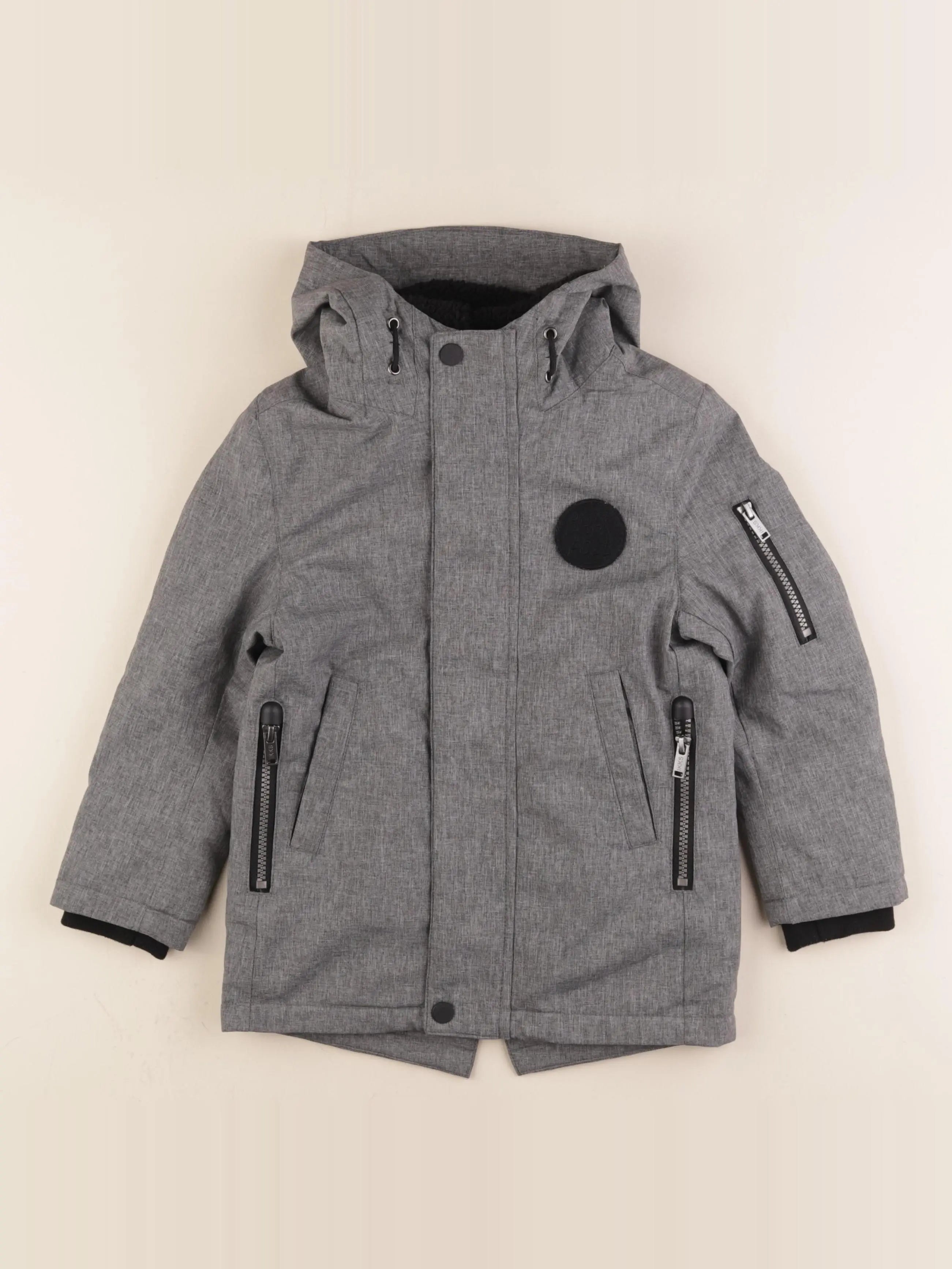 IKKS - veste doublé gris - 4 ans