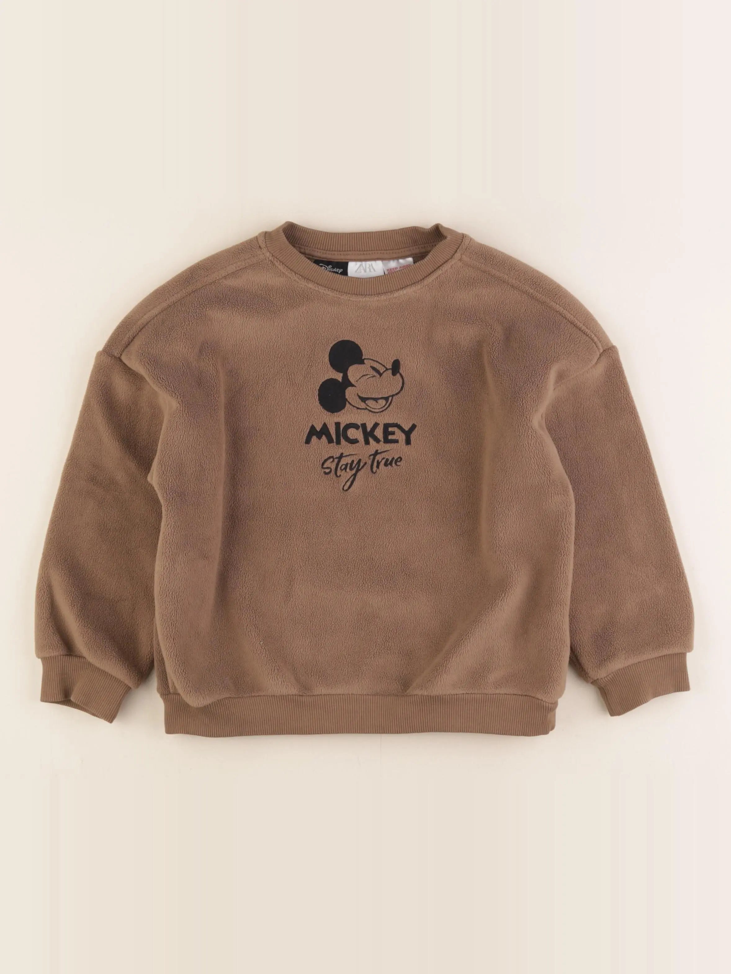 Zara - sweat marron - 4 ans
