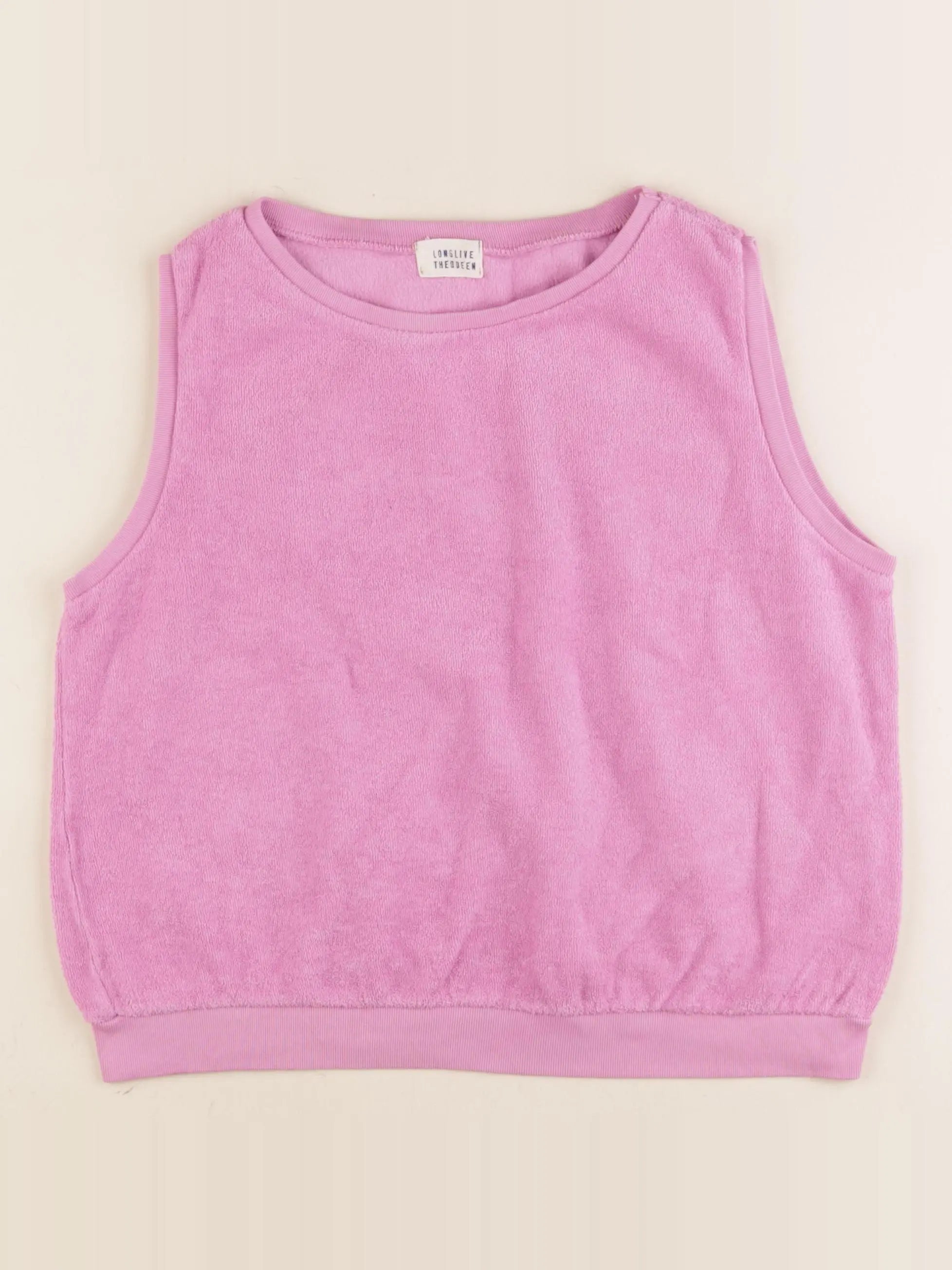 Longlivethequeen - débardeur rose - 14 ans