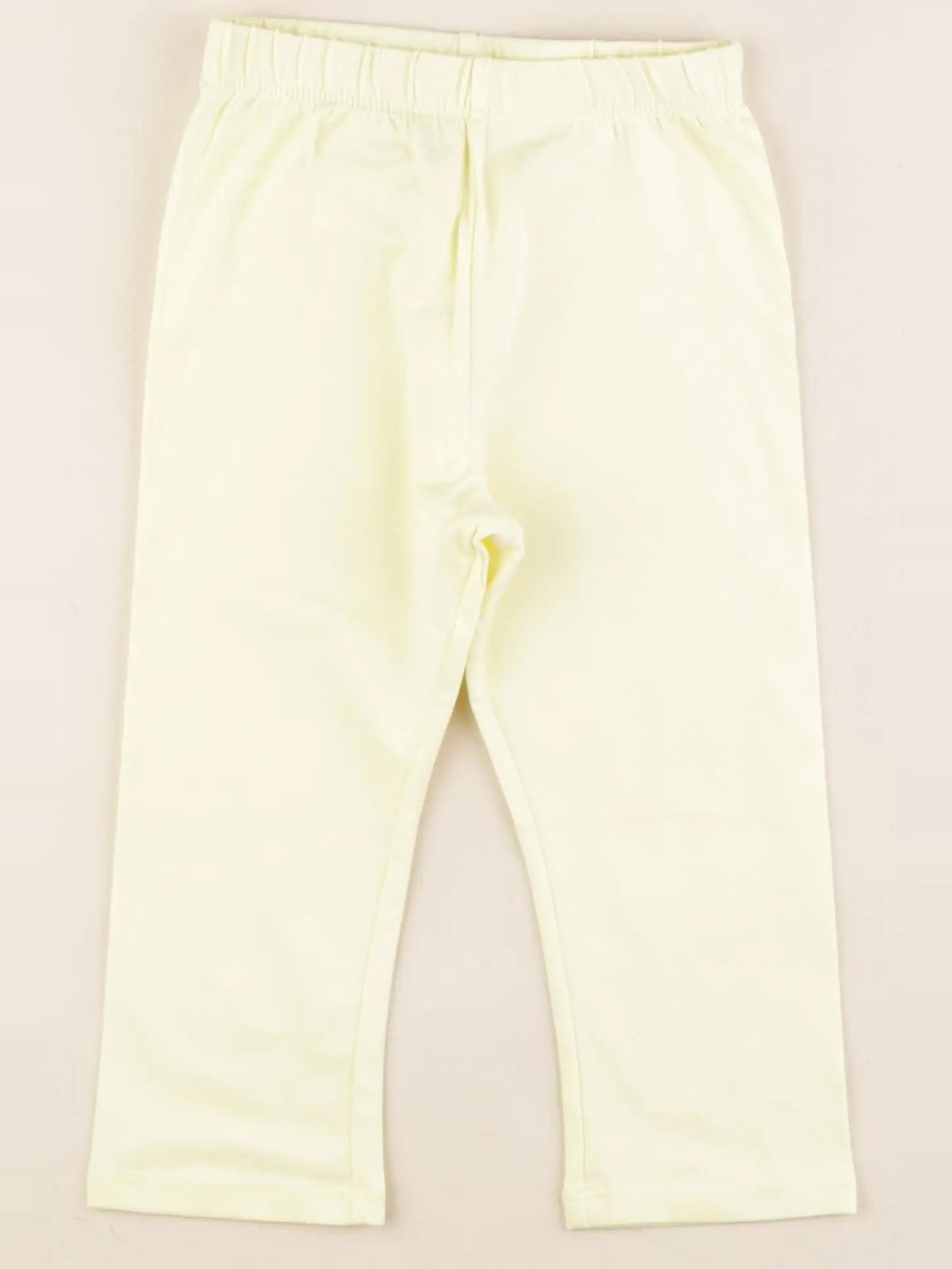 Vertbaudet - legging jaune - 7 ans