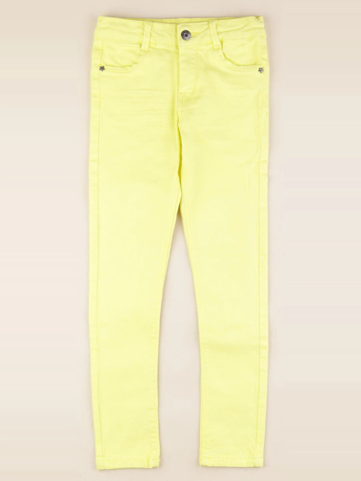 Vertbaudet - jean jaune - 7 ans