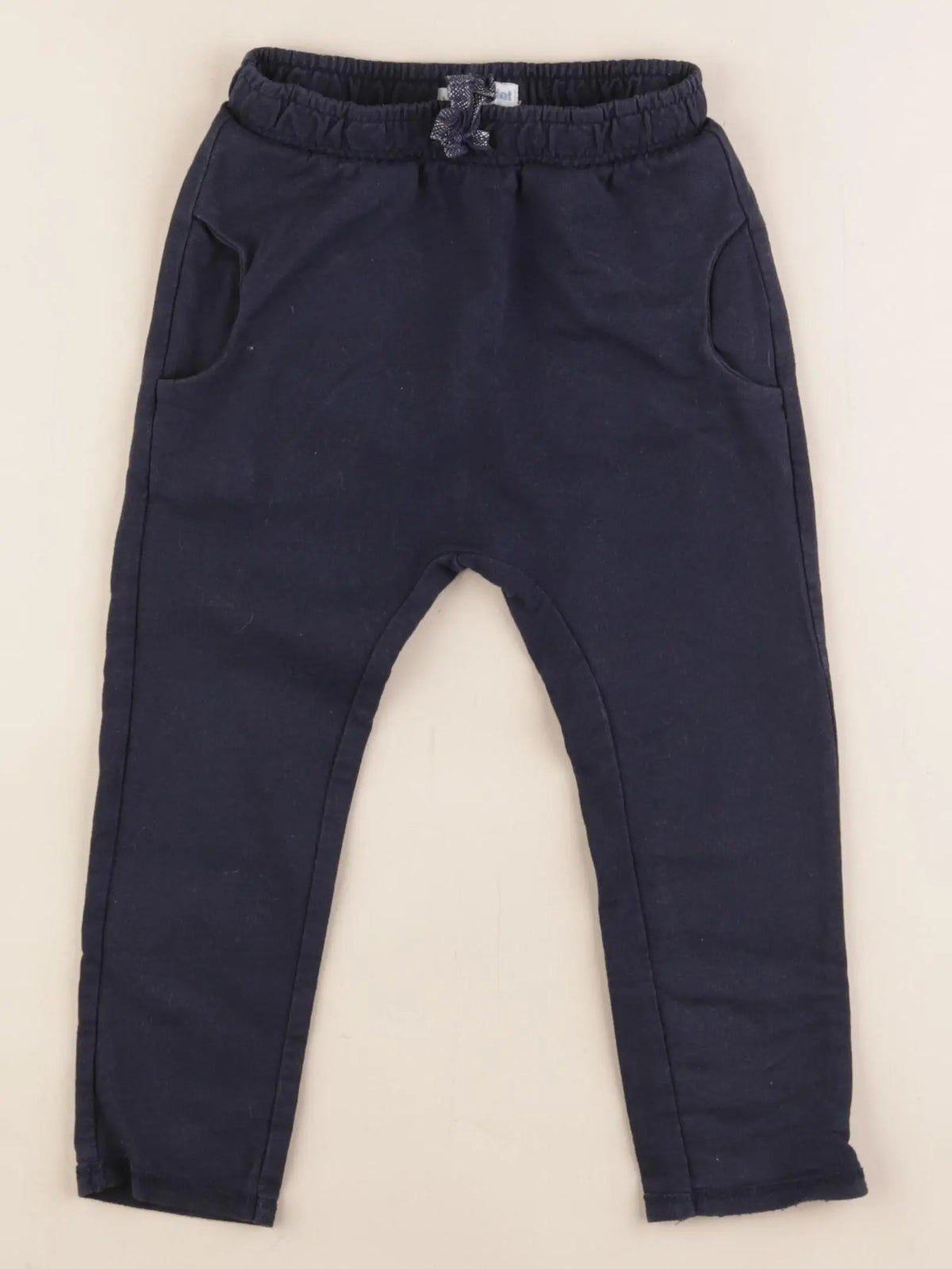 Vertbaudet - sarouel bleu - 24 mois