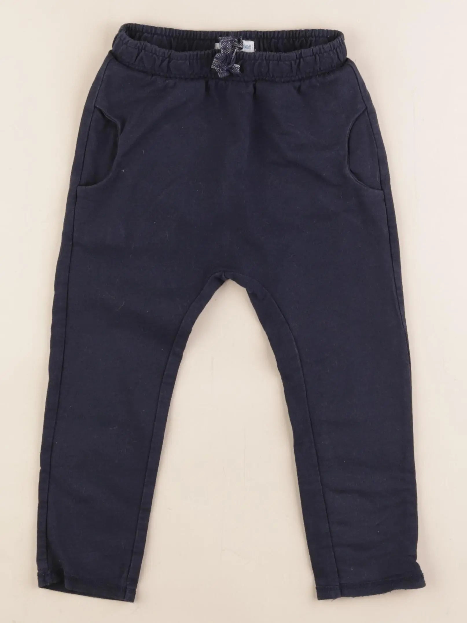 Vertbaudet - sarouel bleu - 24 mois