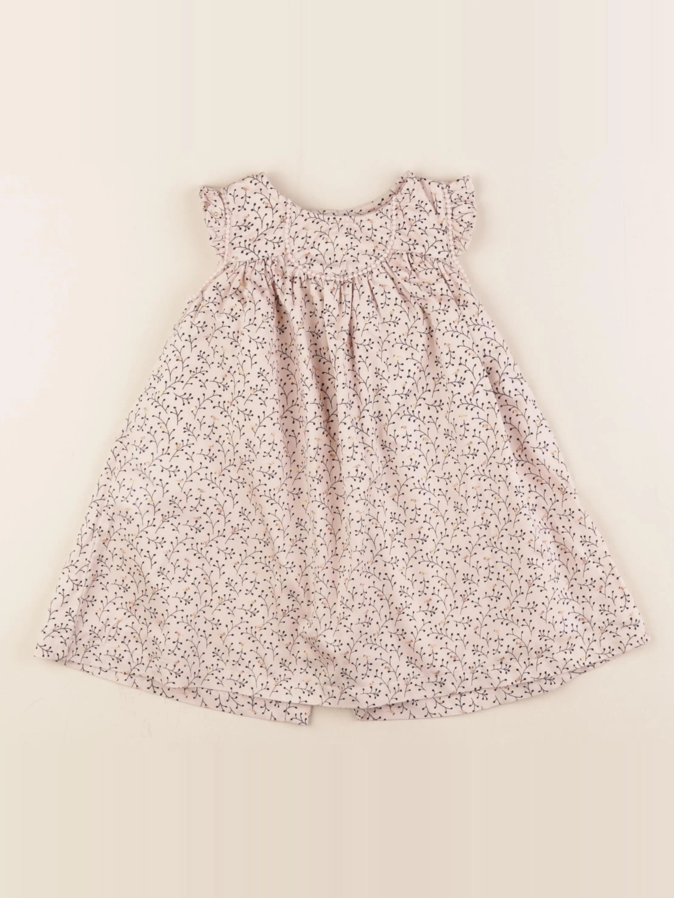 Boutchou - robe rose - 12 mois