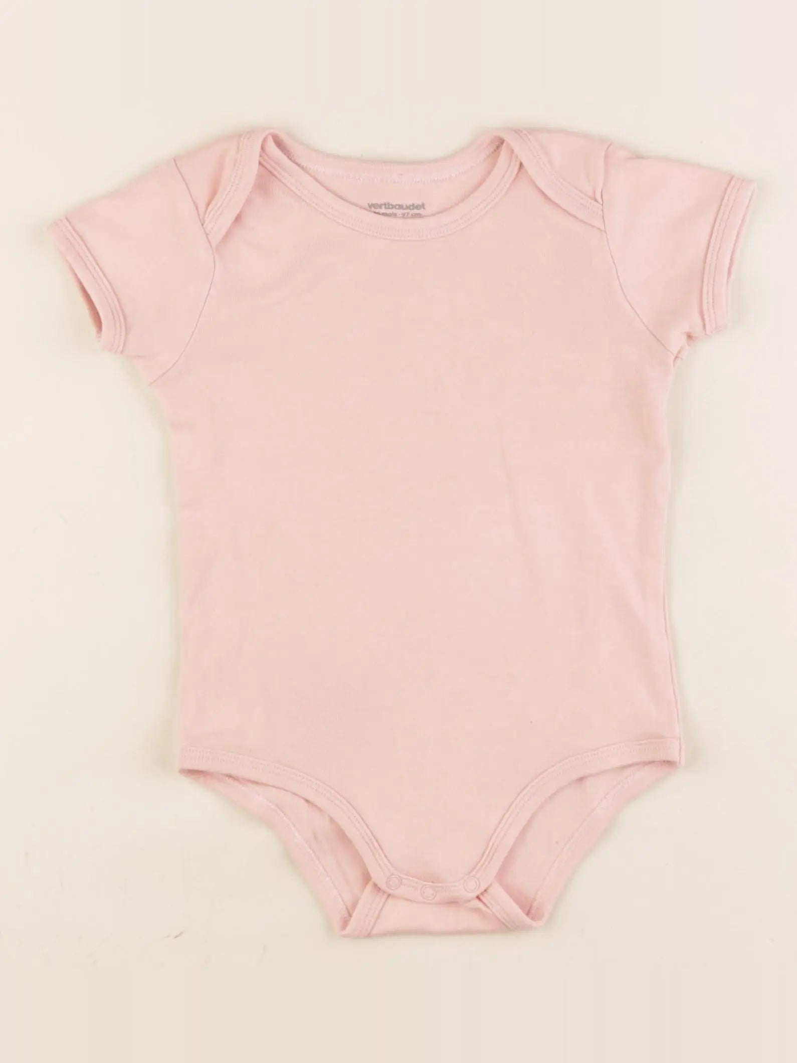 Vertbaudet - body rose - 36 mois