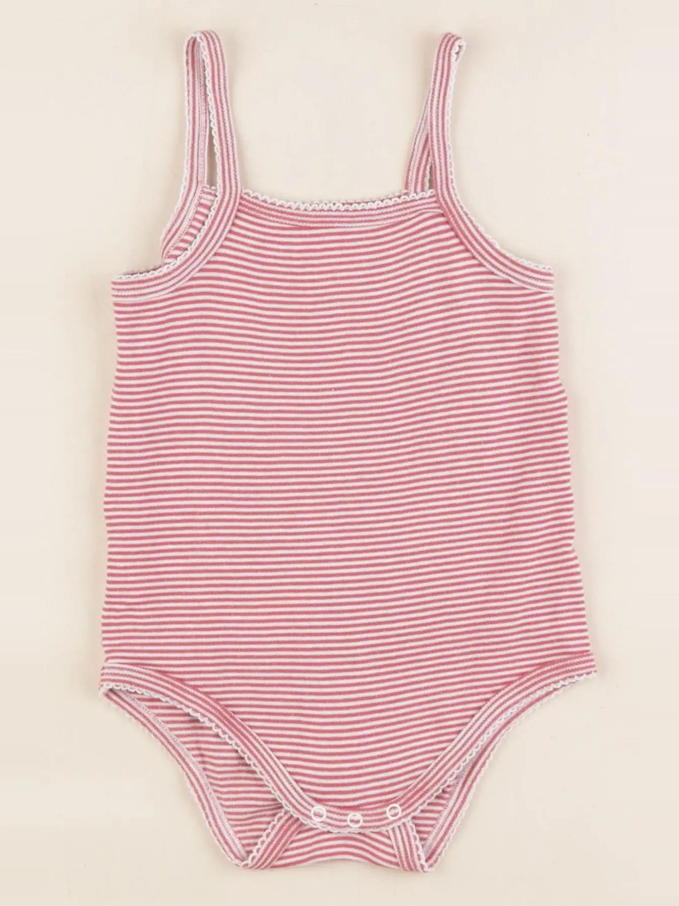 Vertbaudet - body rouge - 36 mois