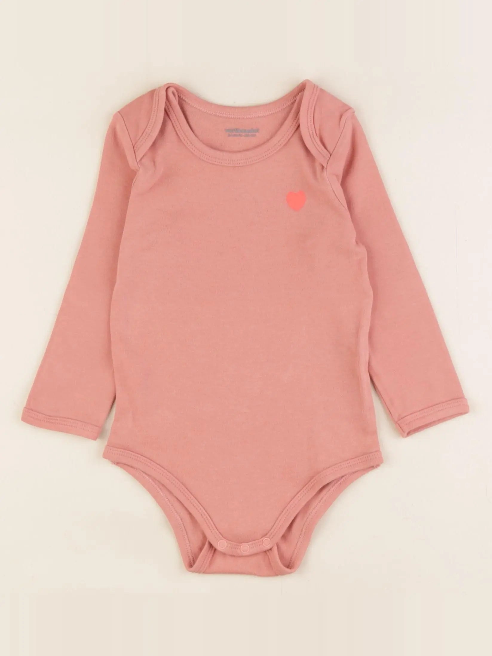 Vertbaudet - body rose - 36 mois