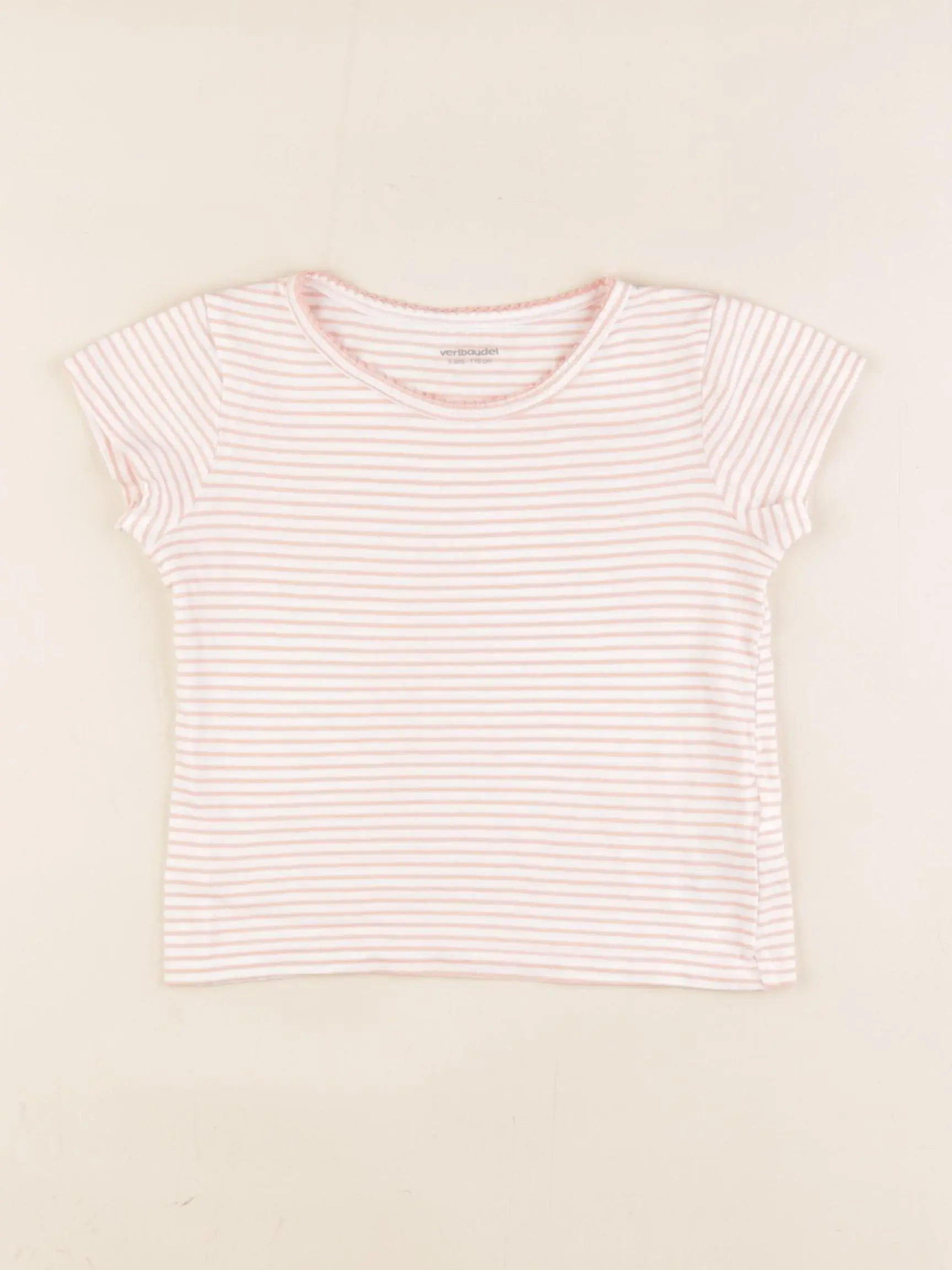 Vertbaudet - maillot de corps rose - 5 ans