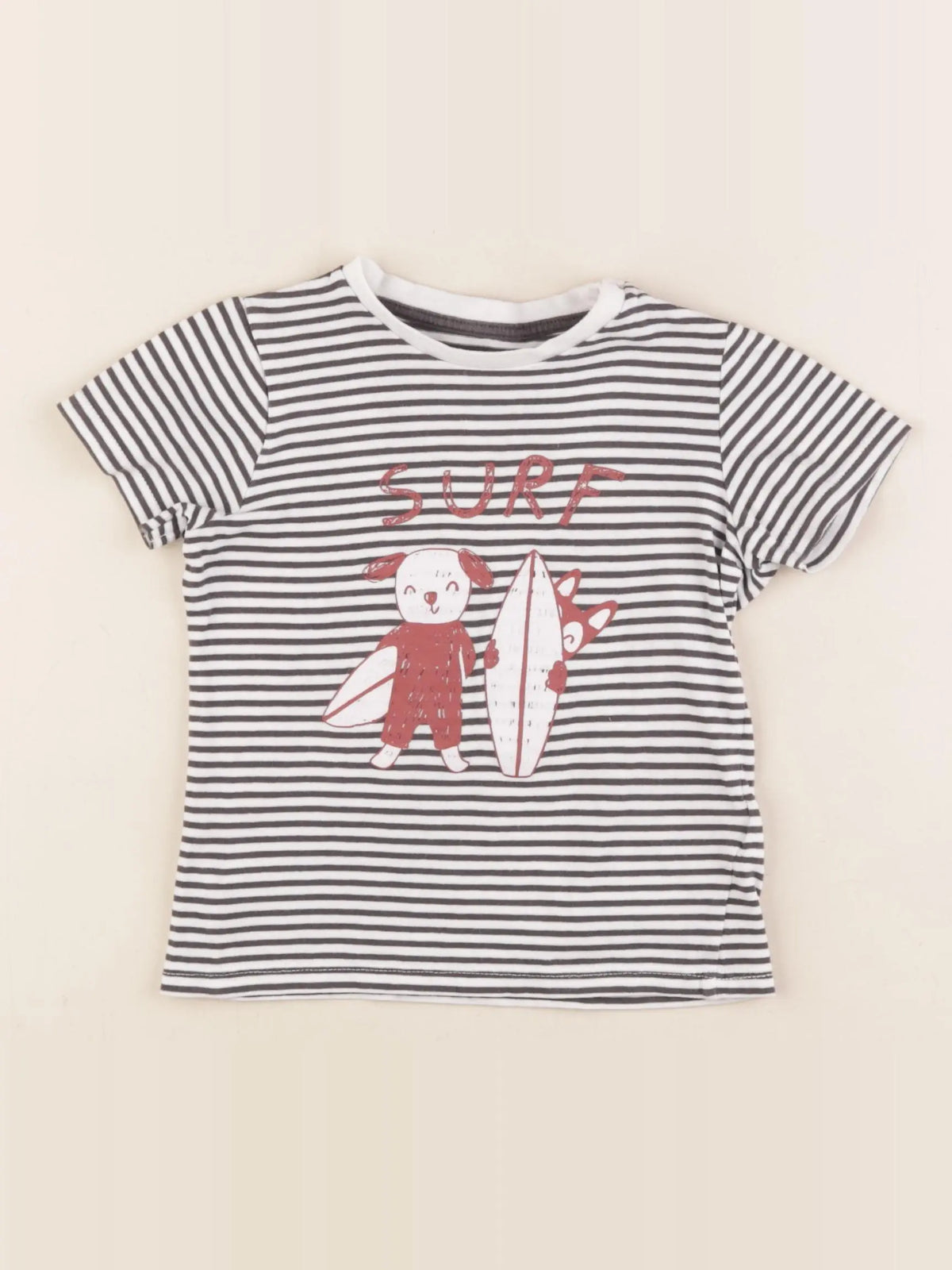 Vertbaudet - tee-shirt multicolore - 24 mois