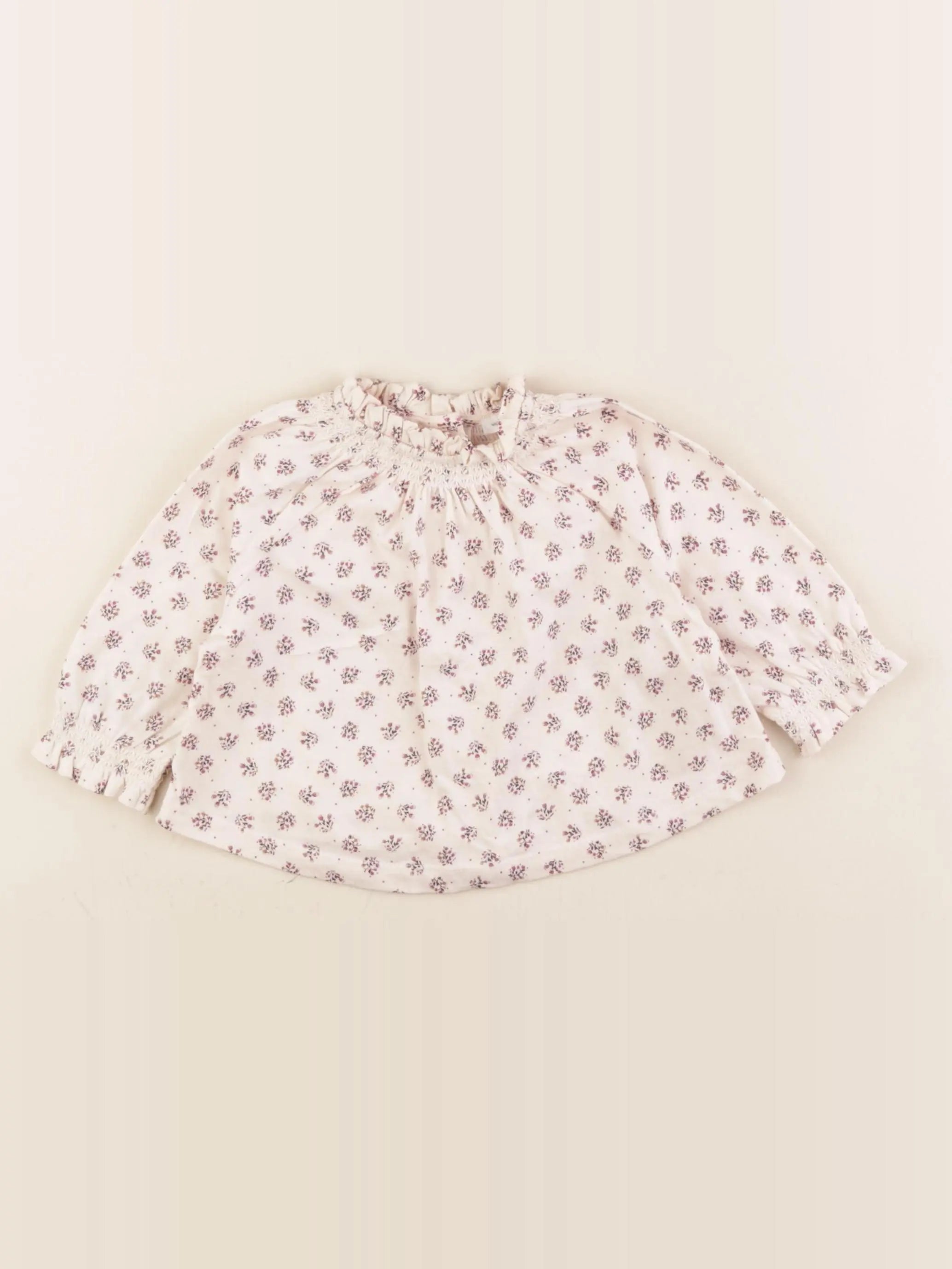 Vertbaudet - blouse multicolore - 3 mois