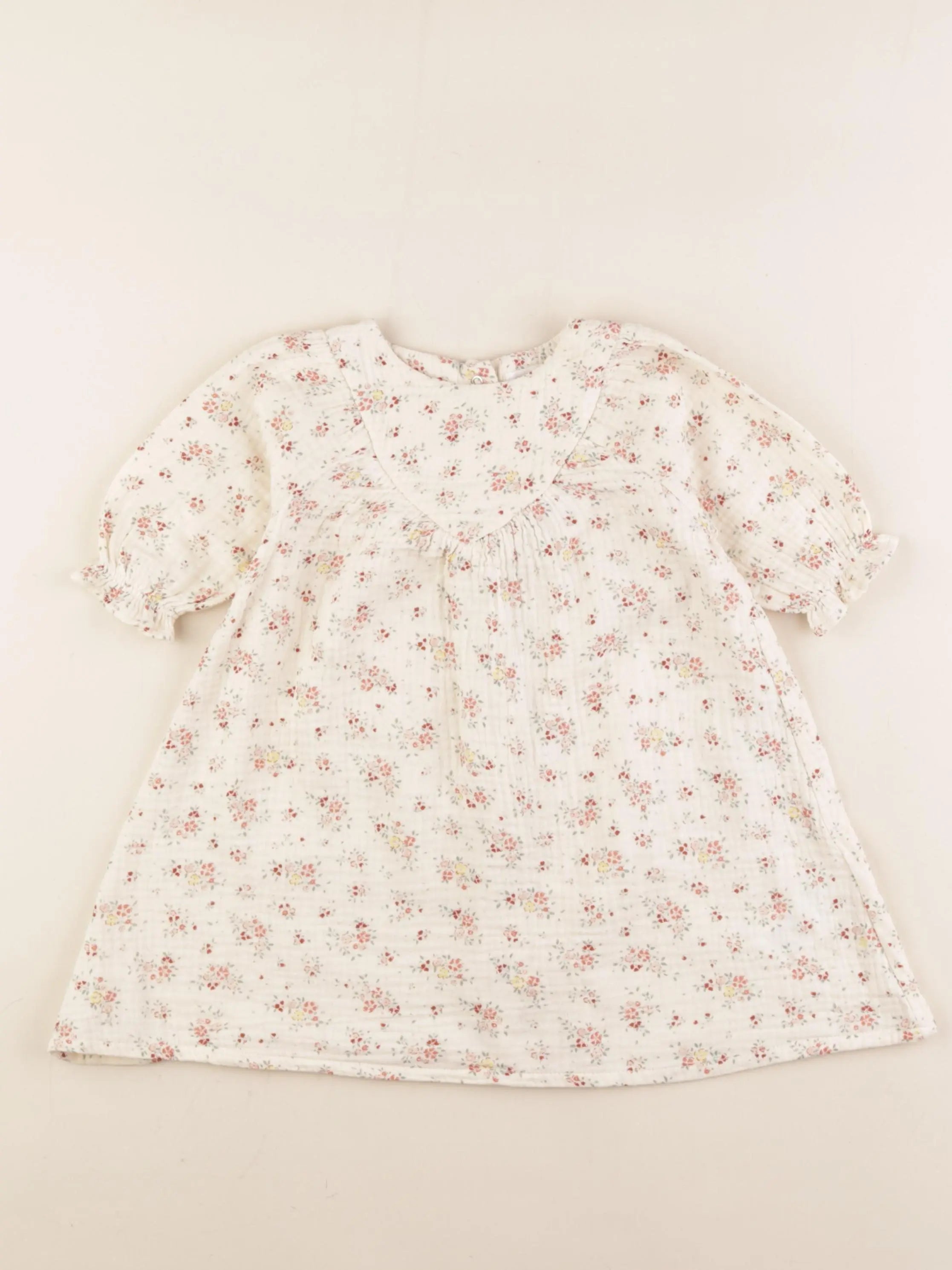 Vertbaudet - robe multicolore - 18 mois