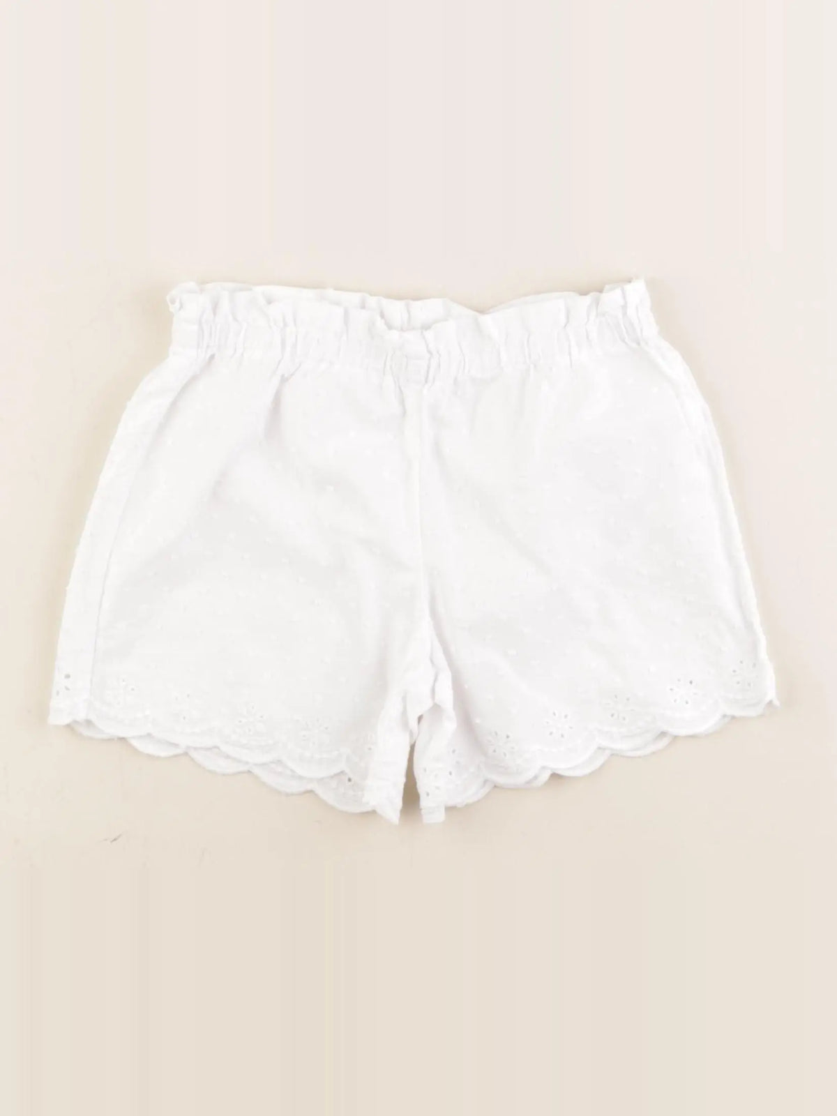 Vertbaudet - short blanc - 6 ans