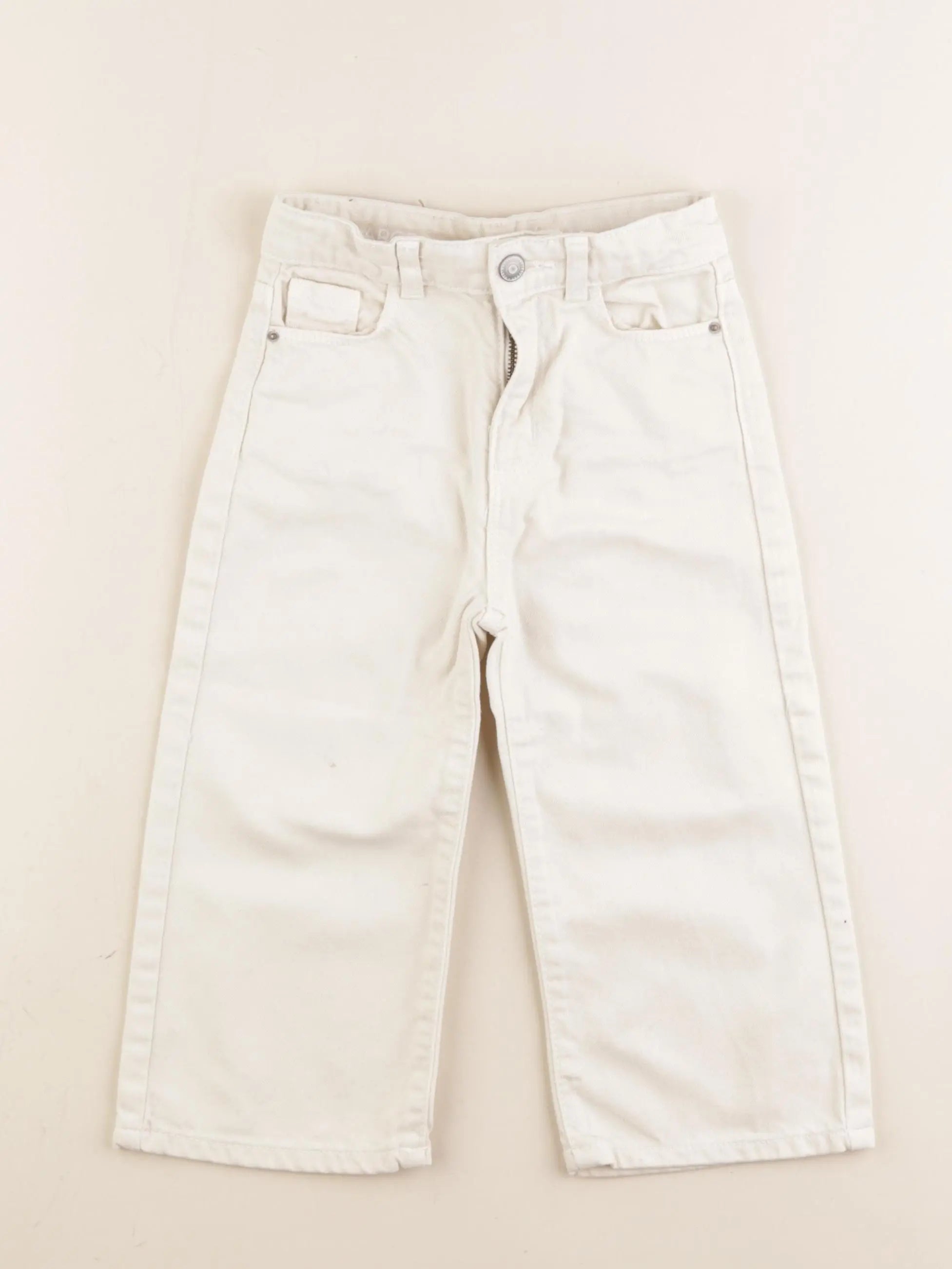 Vertbaudet - jean beige - 3 ans