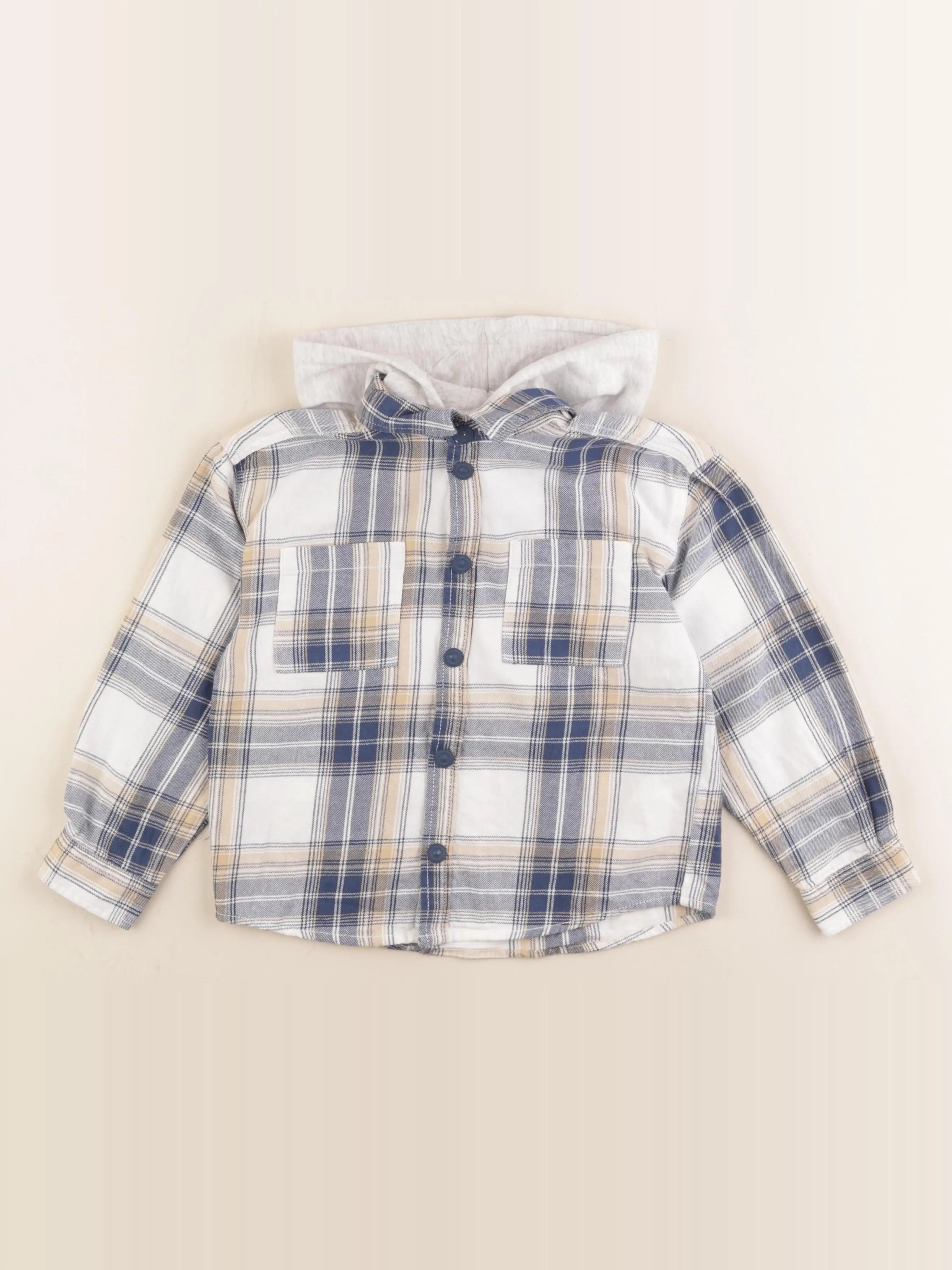Tape à l'oeil - chemise bleu - 4 ans