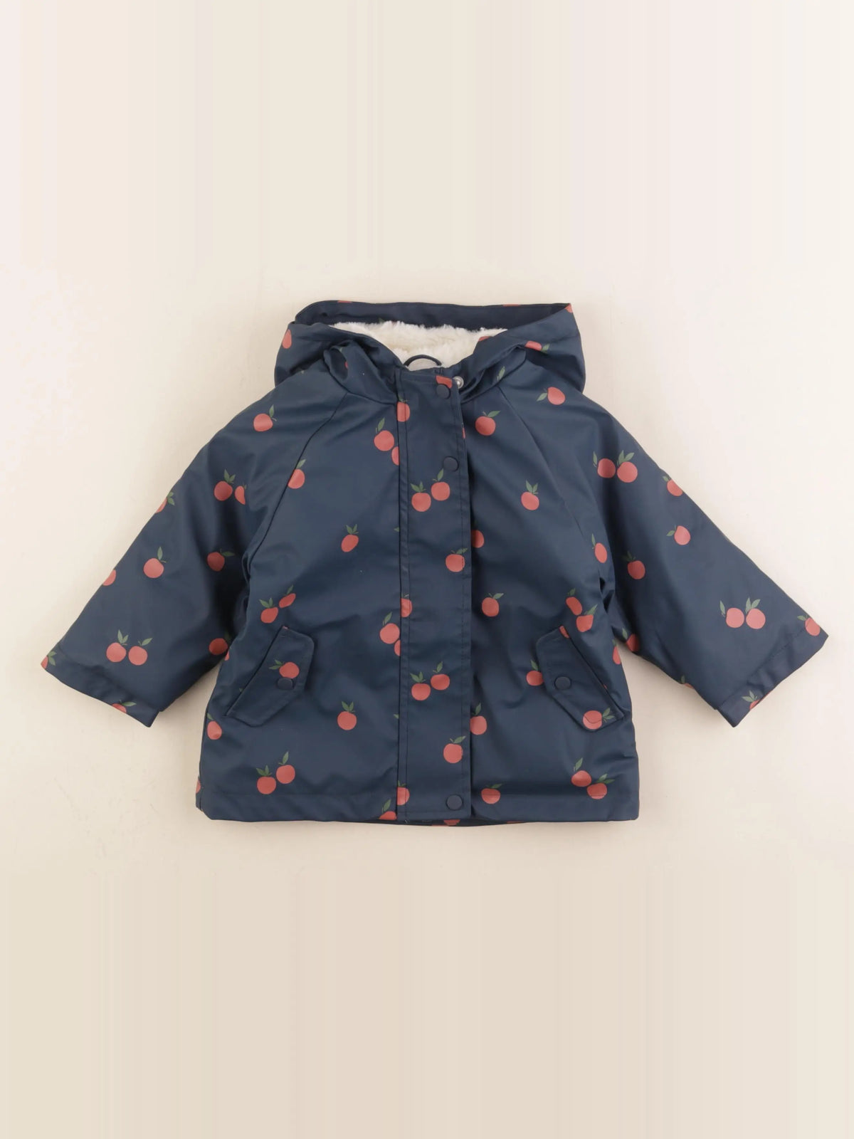 Vertbaudet - imperméable bleu - 2 ans