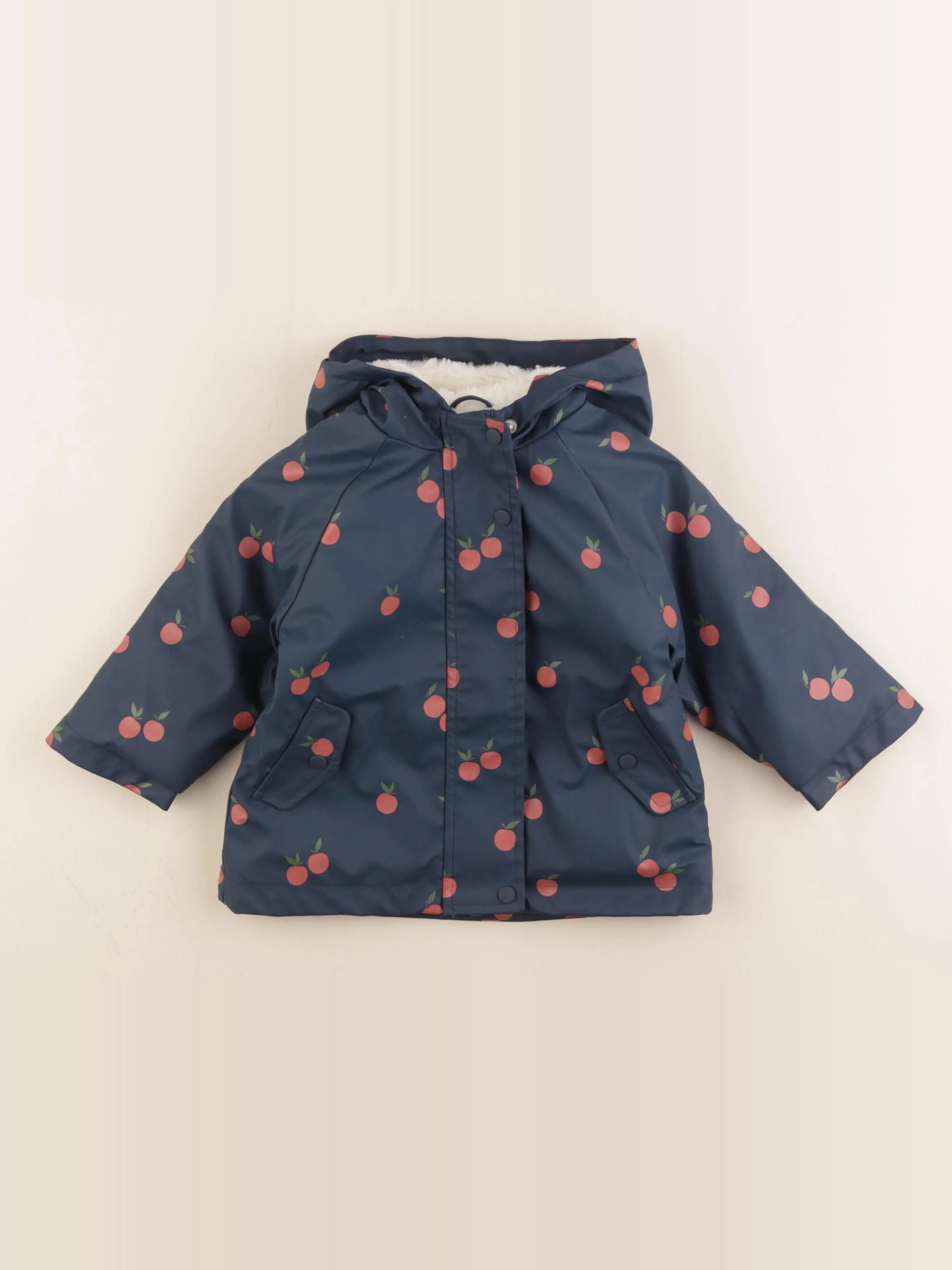 Vertbaudet - imperméable bleu - 2 ans