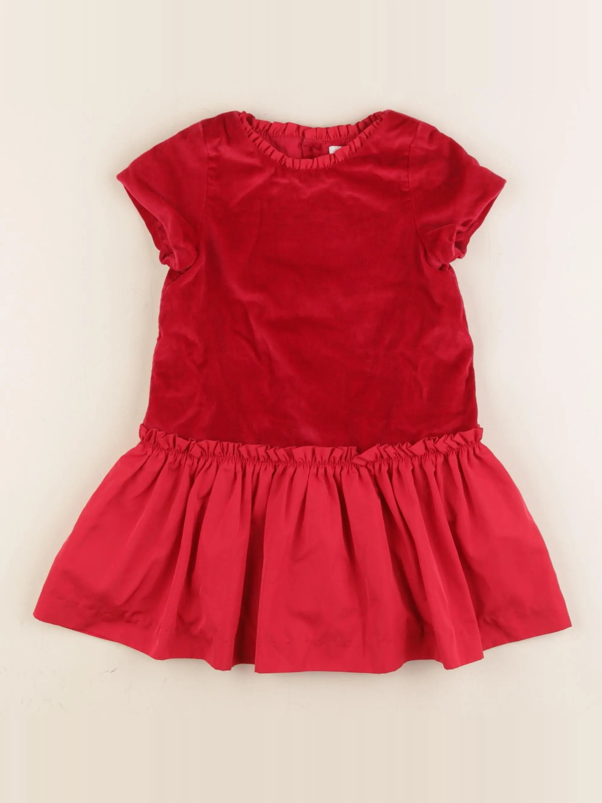 Jacadi - robe rouge - 24 mois