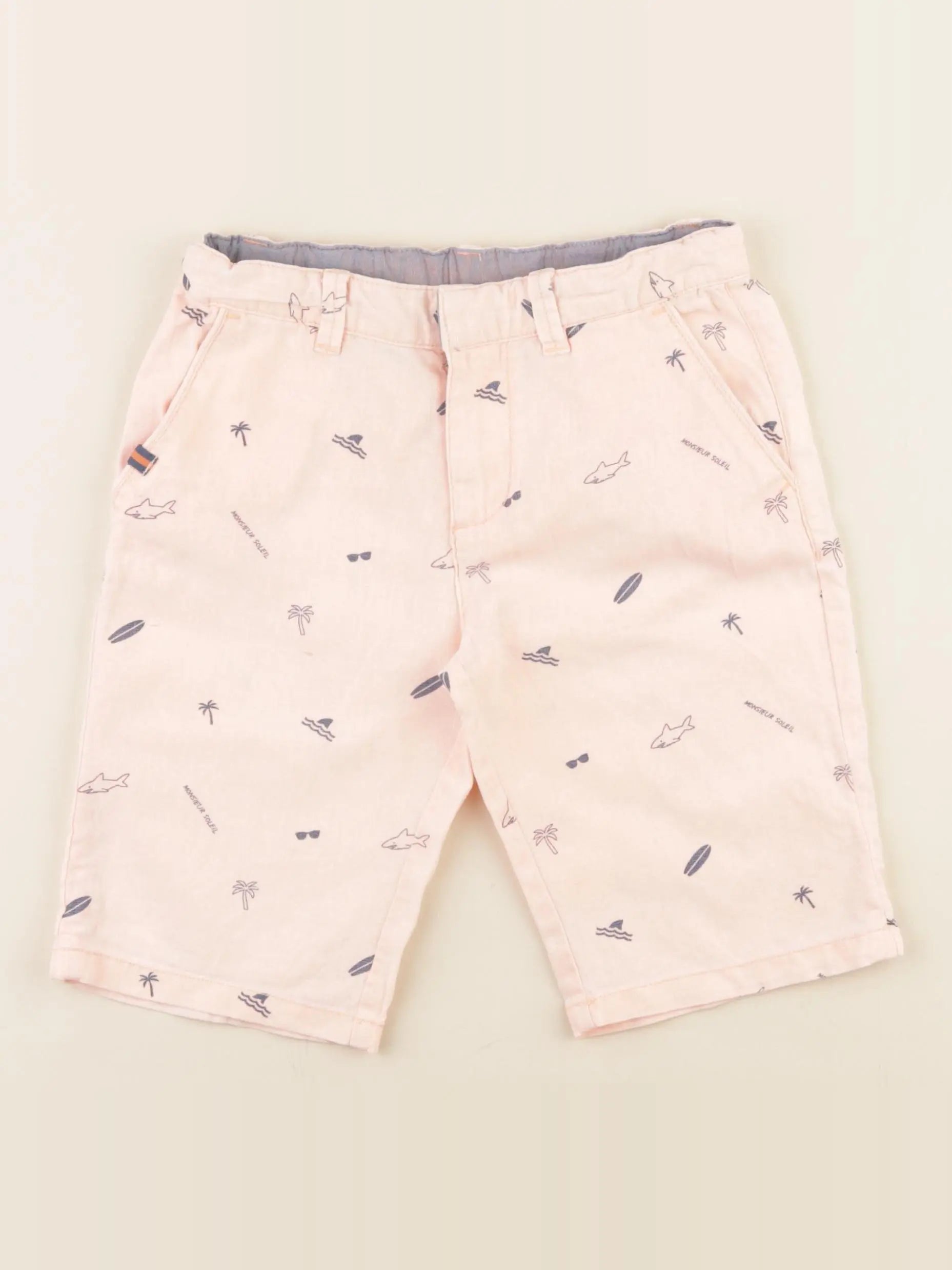 Tape à l'oeil - short orange - 6 ans