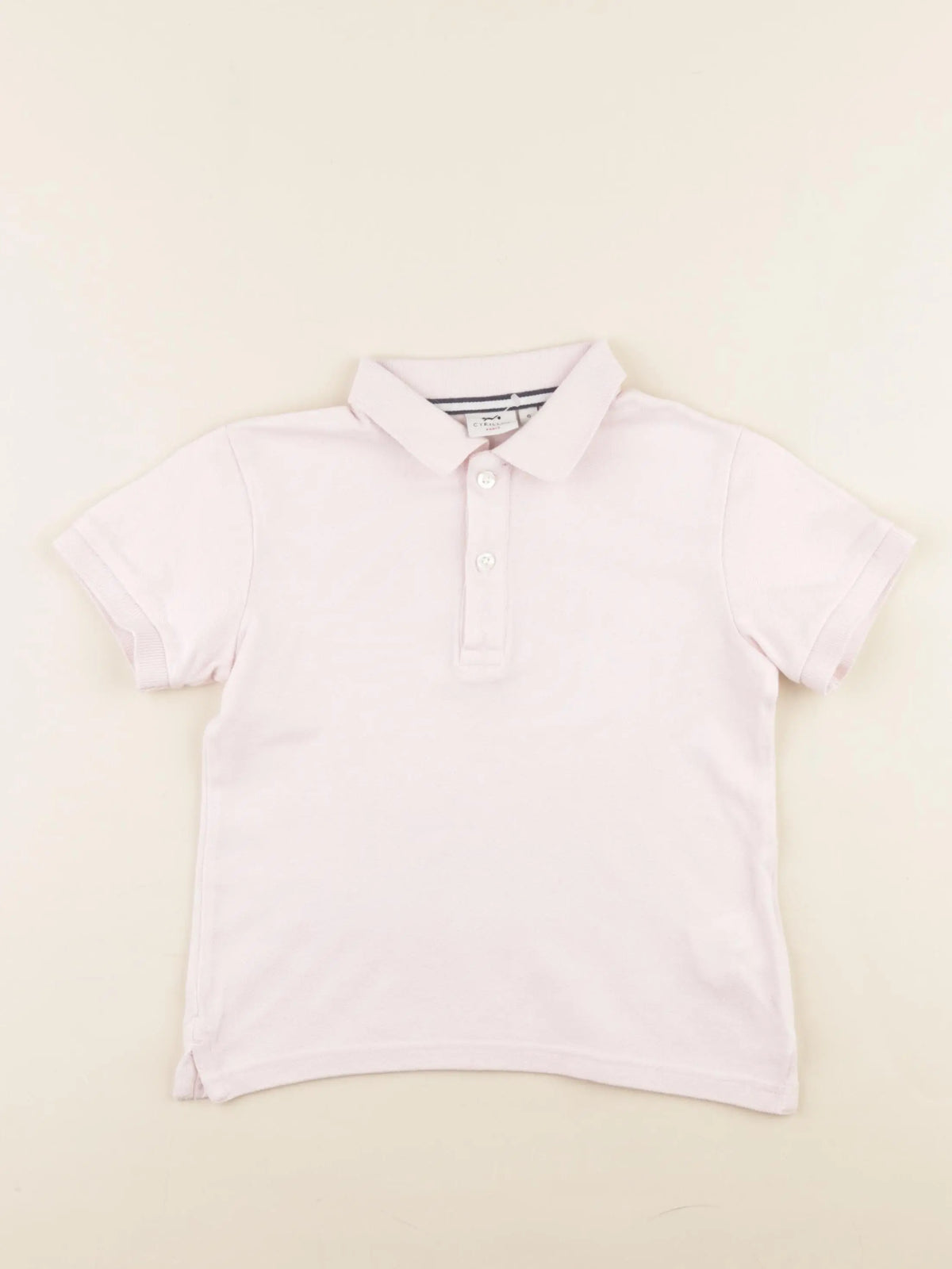 Cyrillus - polo rose - 6 ans