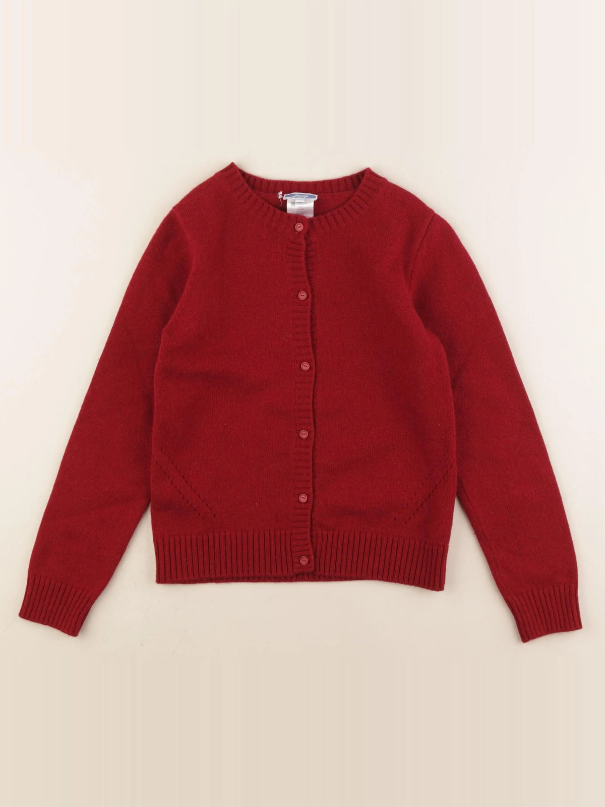 Jacadi - gilet rouge - 10 ans