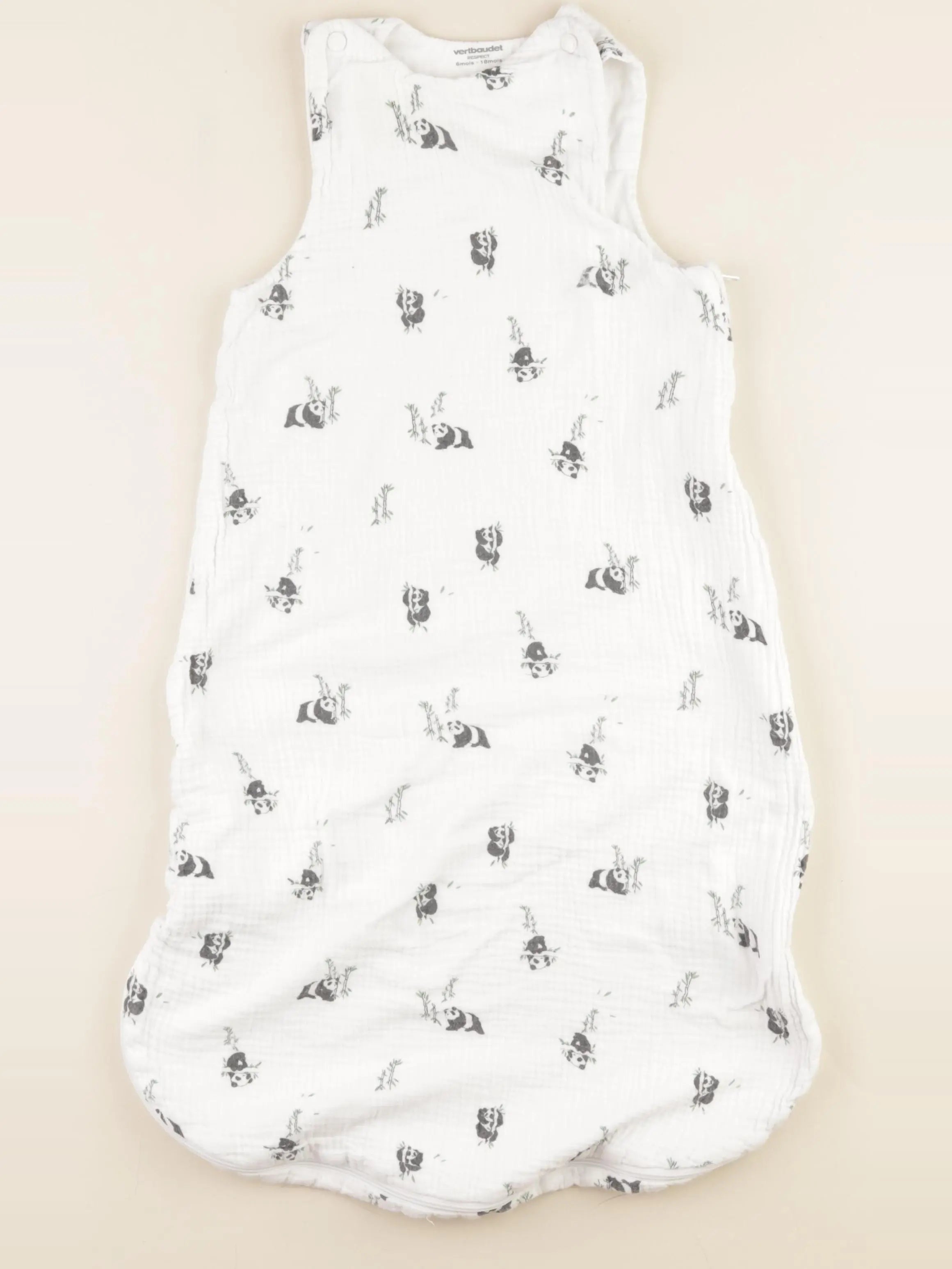 Vertbaudet - gigoteuse TOG 1 blanc - 6/18 mois