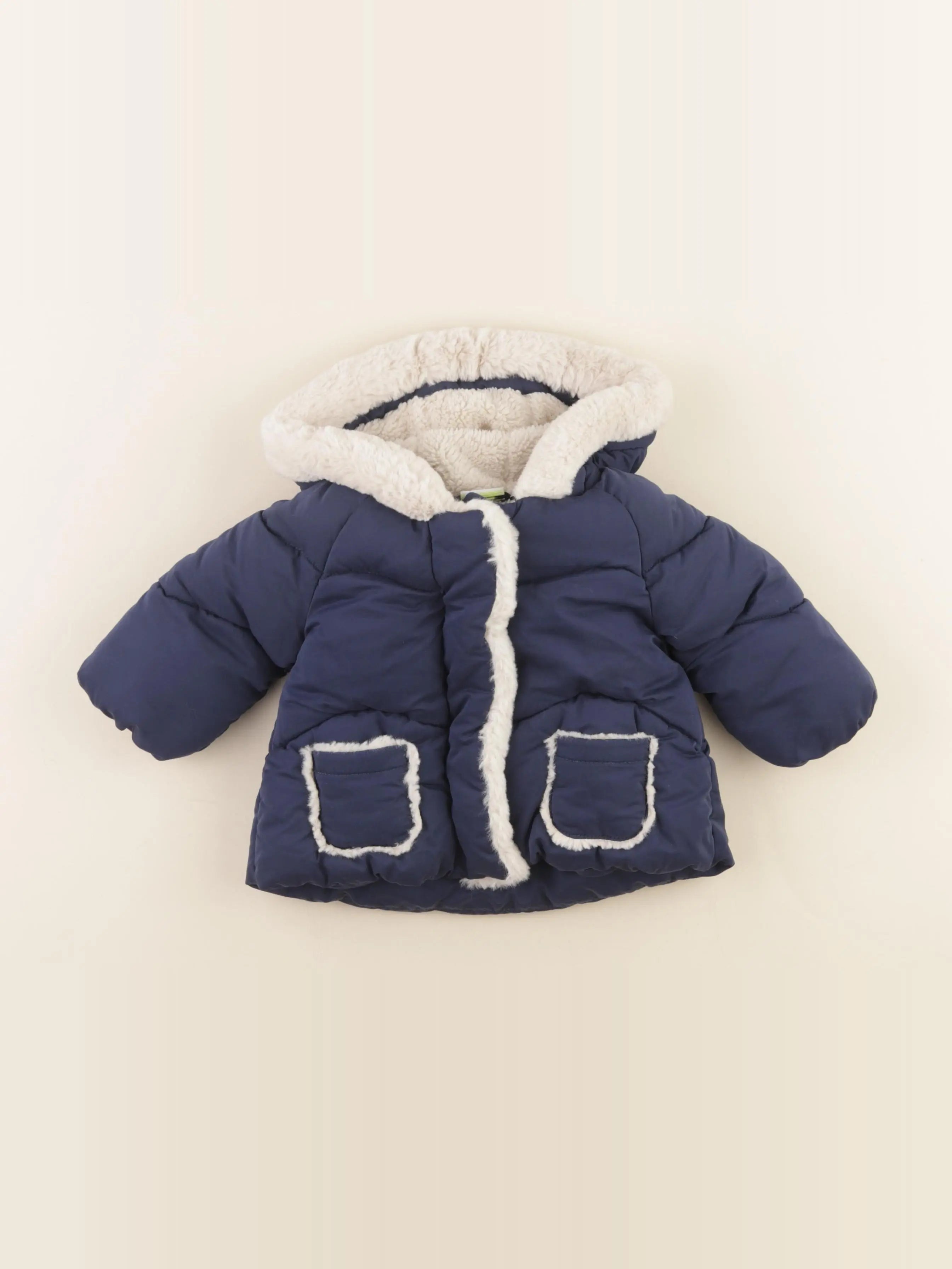Tape à l'oeil - manteau bleu - 6 mois