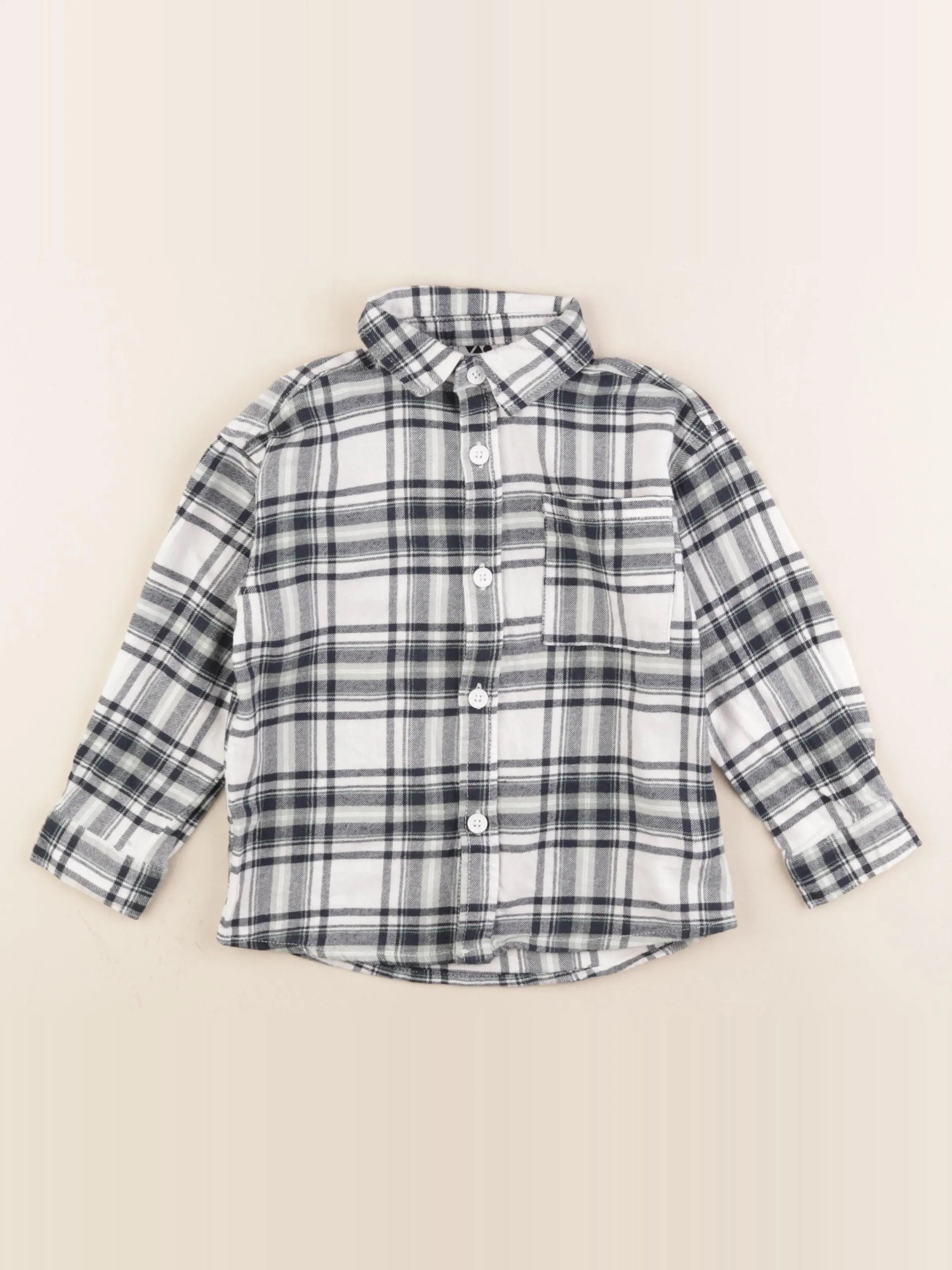 Tape à l'oeil - chemise bleu - 4 ans