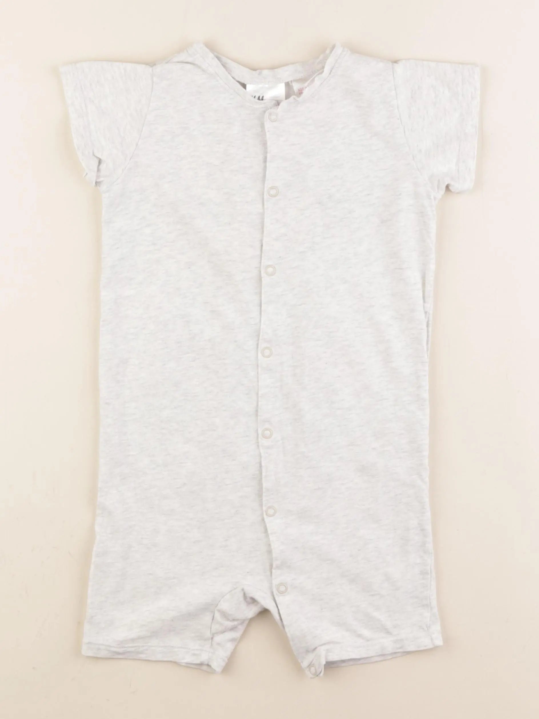 H&M - pyjama coton gris - 4 ans