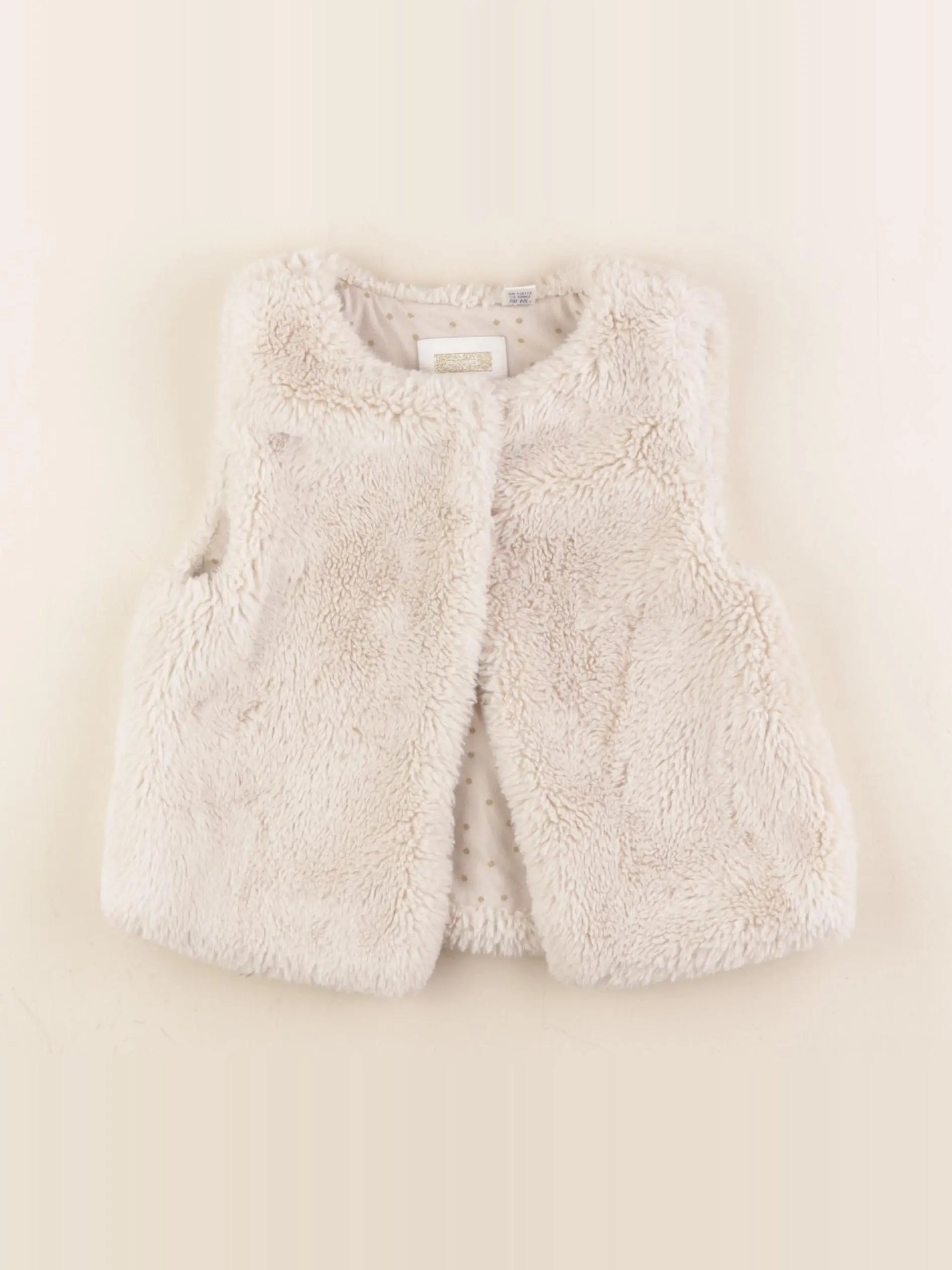 Okaidi - gilet blanc - 5 ans