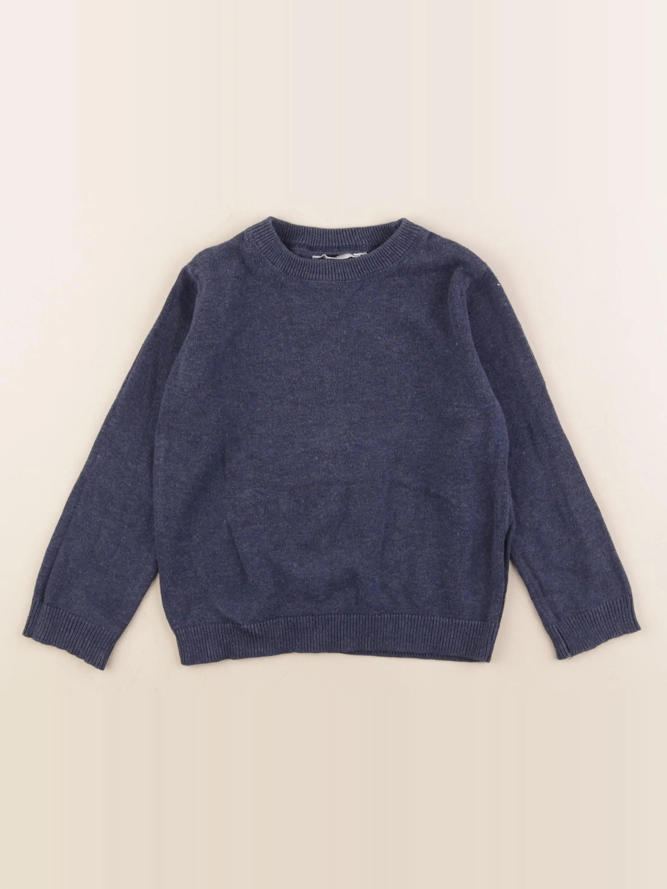 Monoprix - pull bleu - 3 ans