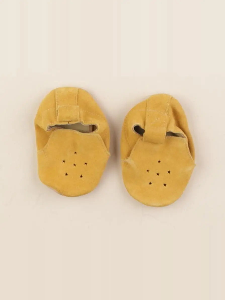 Mouflette - chaussons jaune - pointure 15/16/17