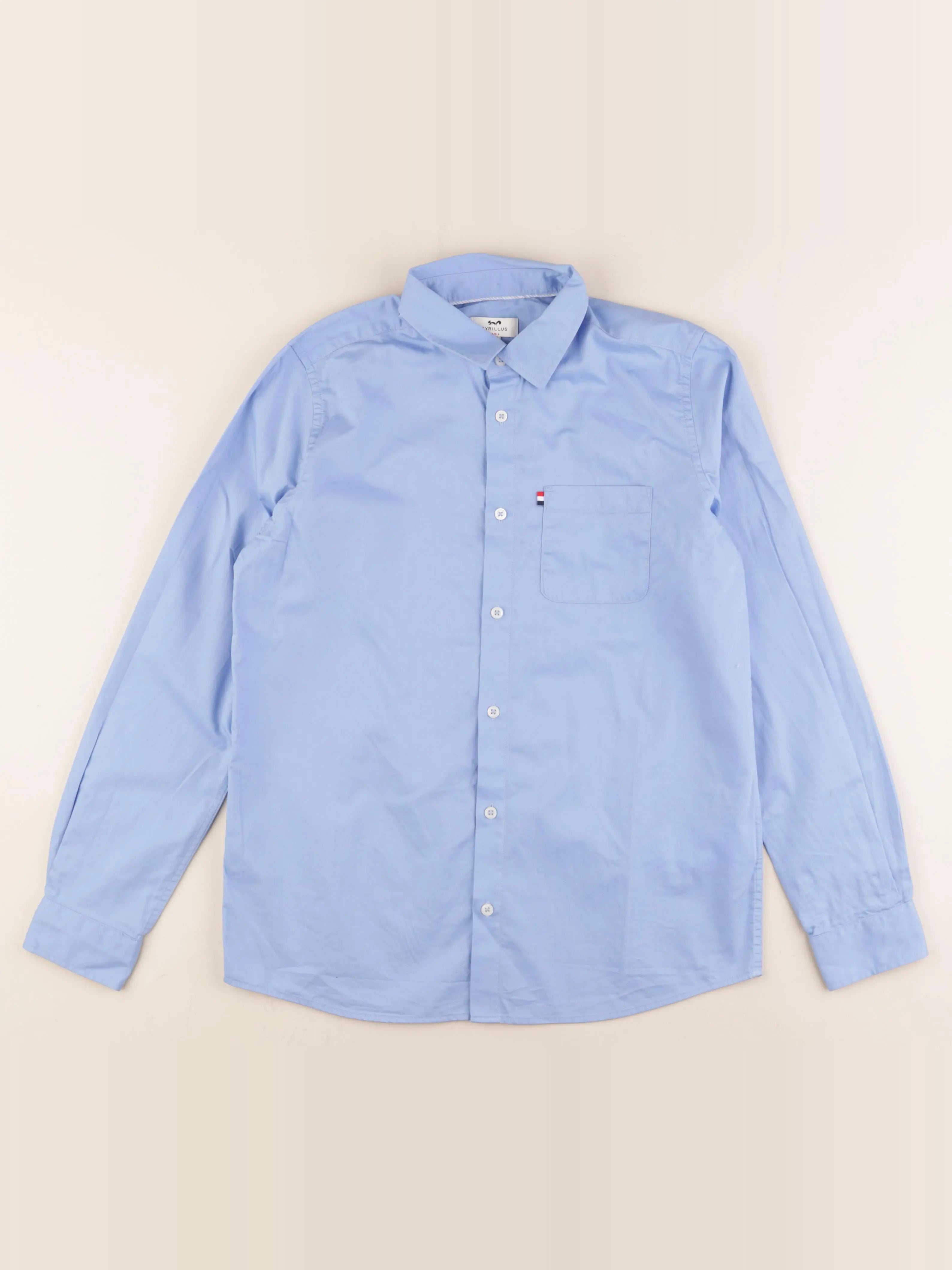 Cyrillus - chemise bleu - 14 ans