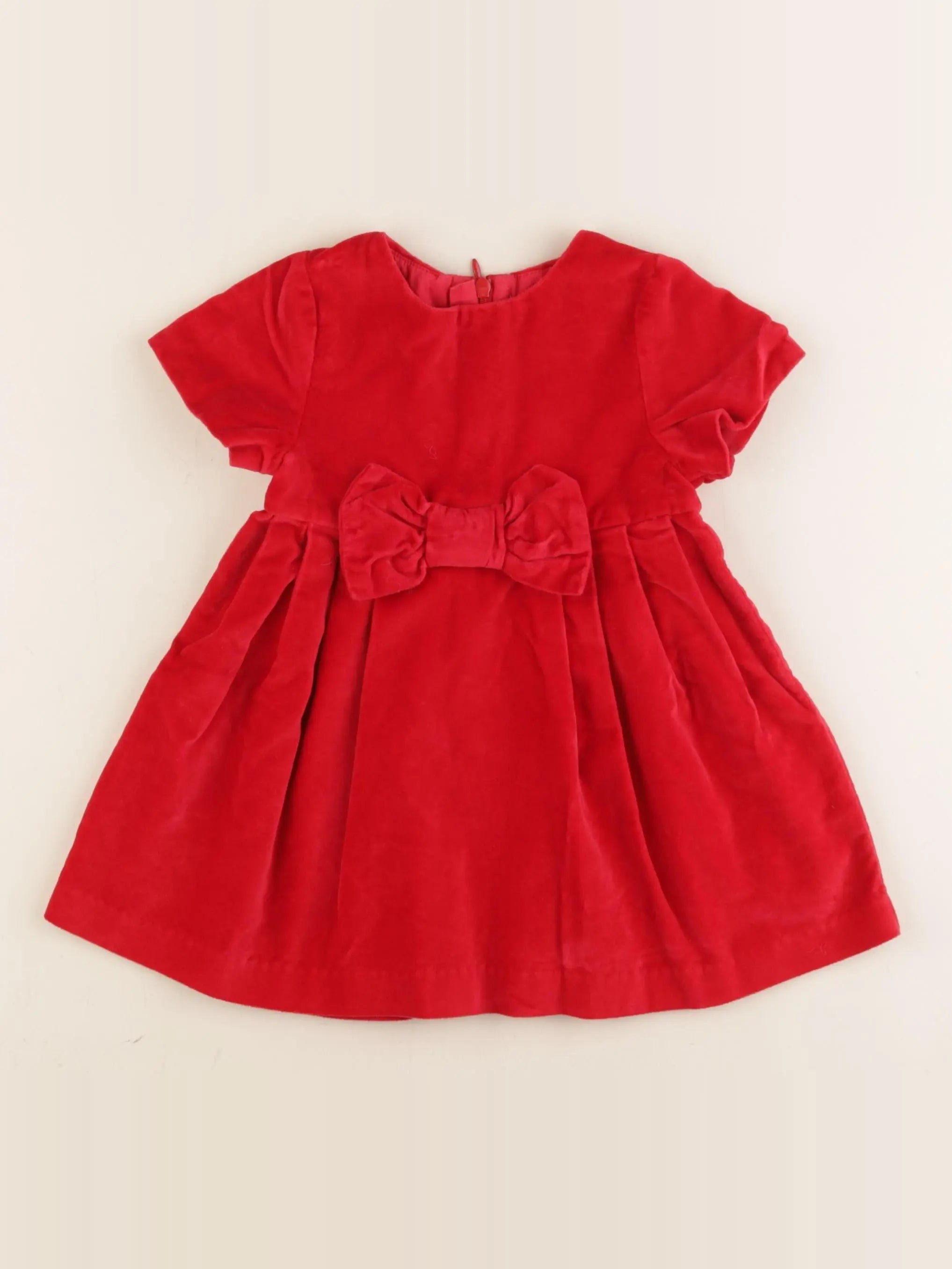 Jacadi - robe rouge - 18 mois