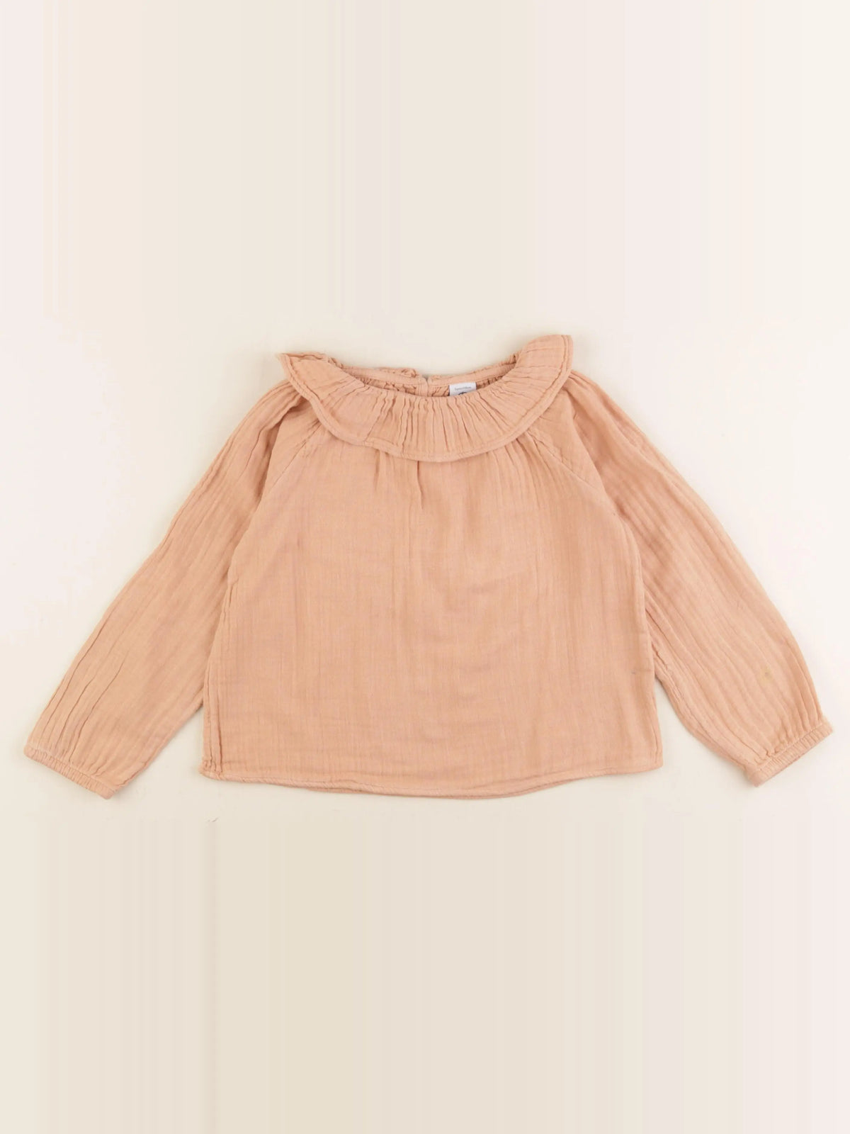 Petit Bateau - blouse orange - 5 ans